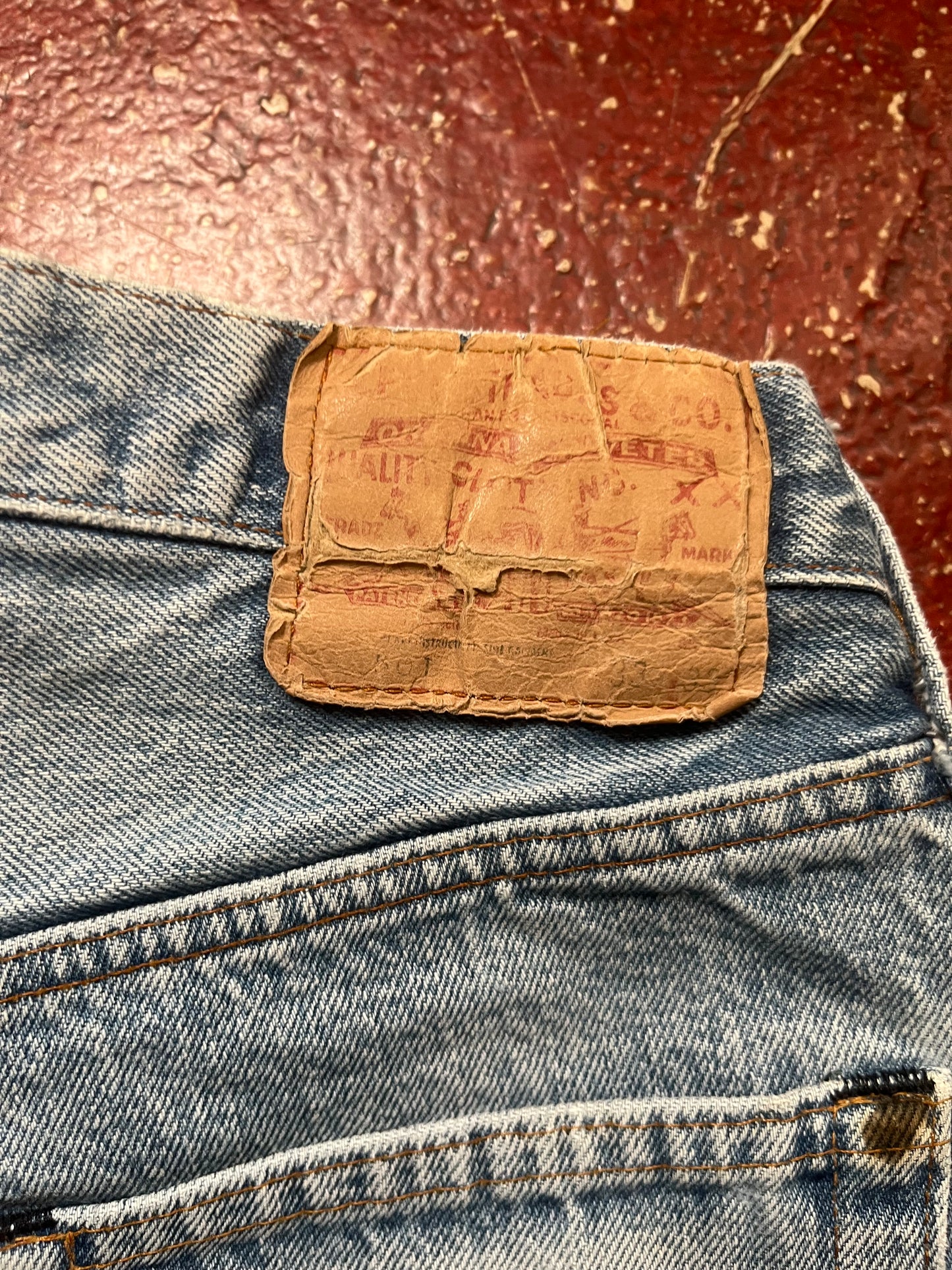 80s Levi’s 501s Selvedge Jeans