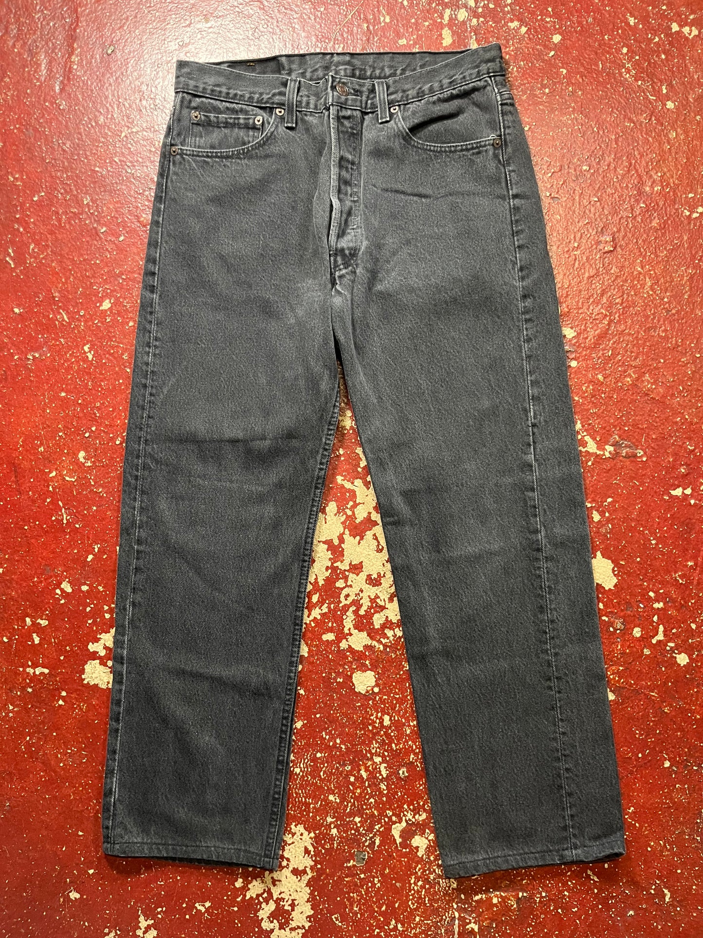 90s Levi’s 501s Black Jeans