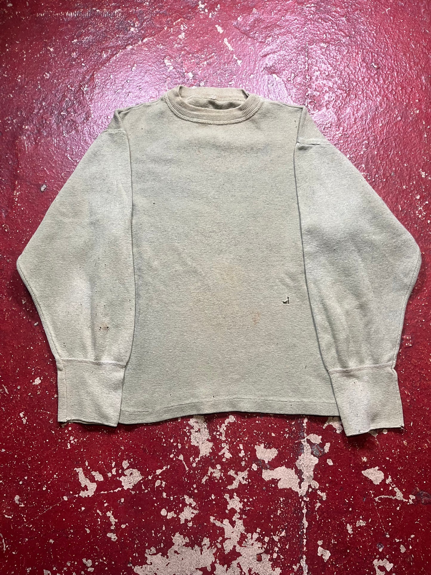 WW2 Wool Green Sweater