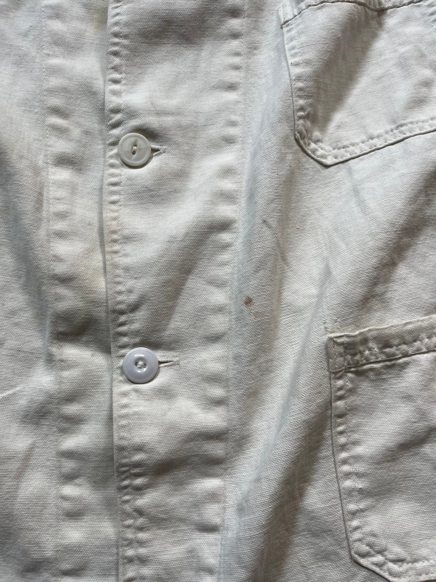40s Snower White Work Jacket