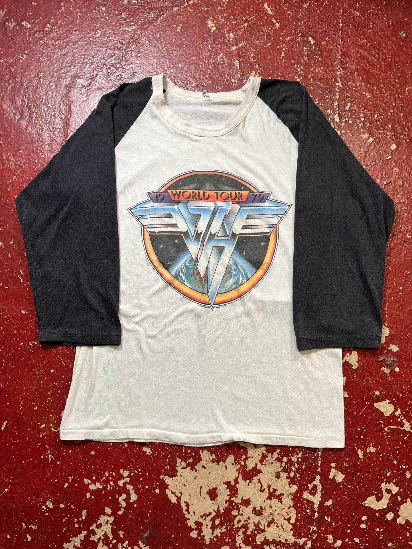 1979 Van Halen Quarter Sleeve Shirt