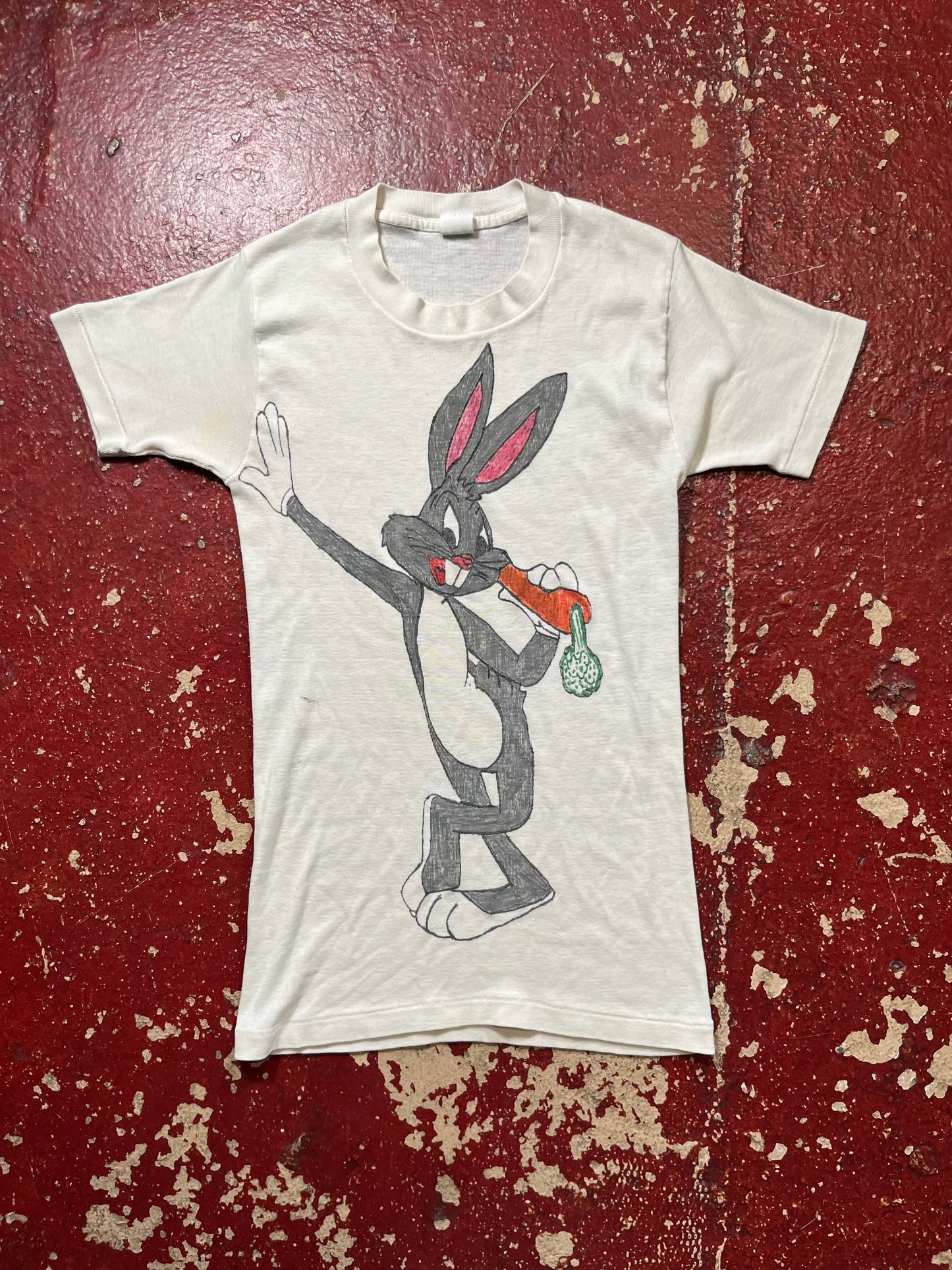 70s Hand Drawn Bugs Bunny Tee