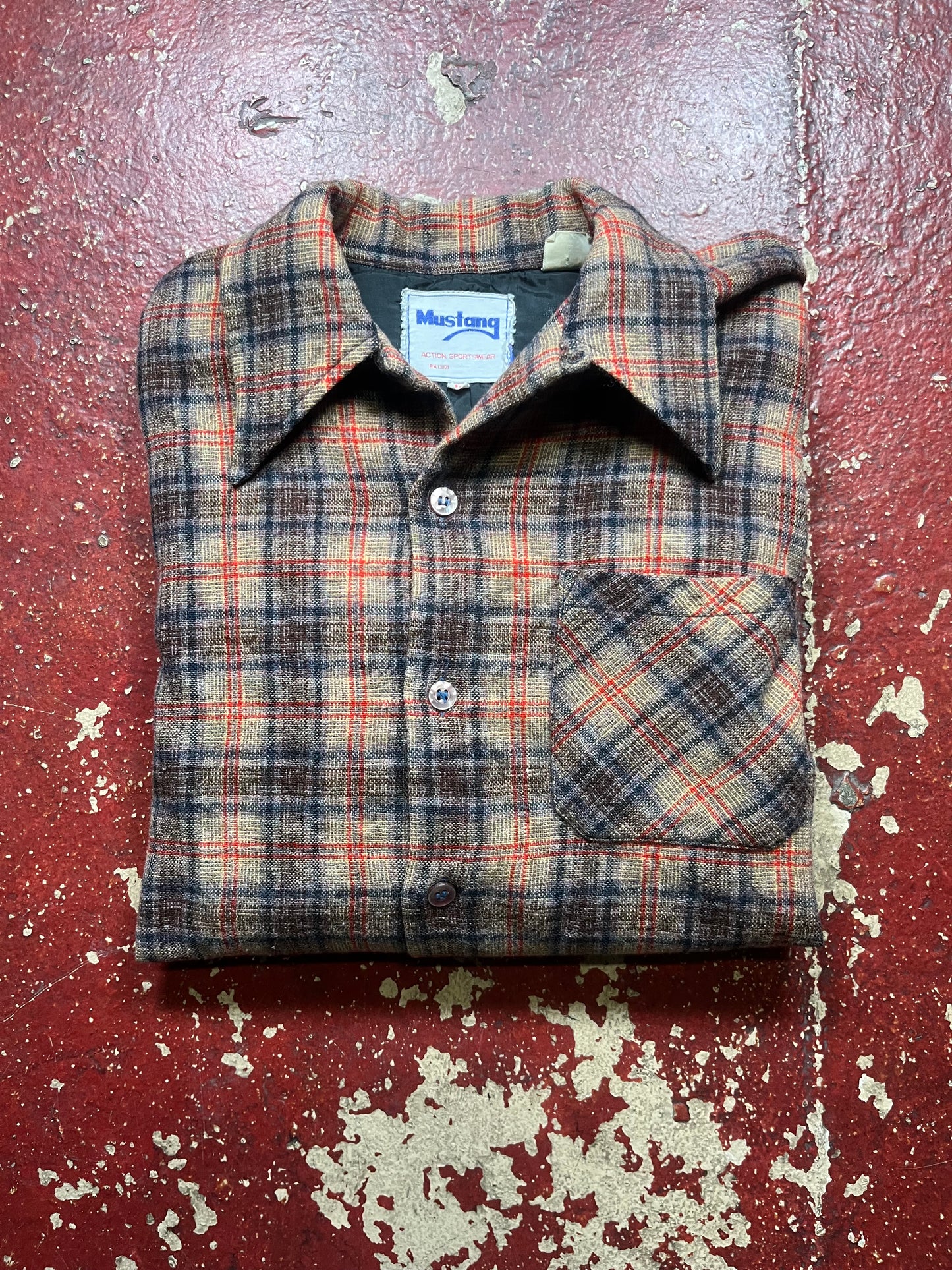 70s Mustang Wool Flannel