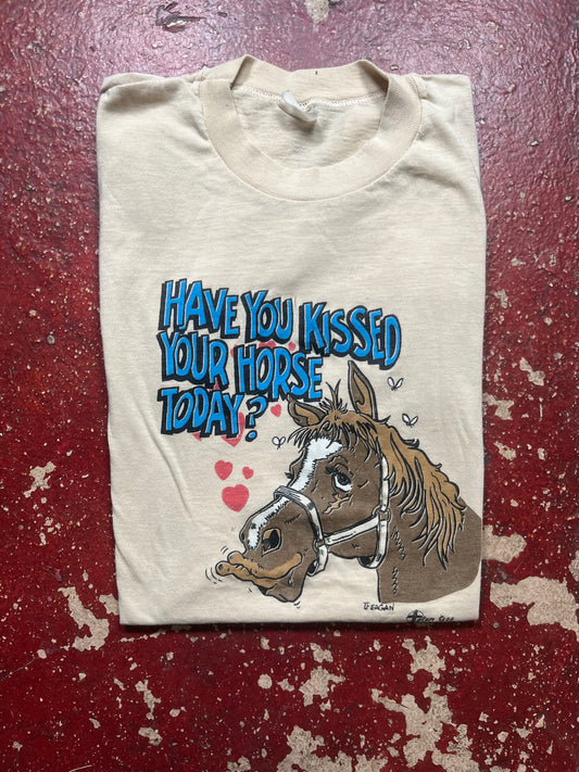 70s/80s Have You Kissed Your Horse Today Tee