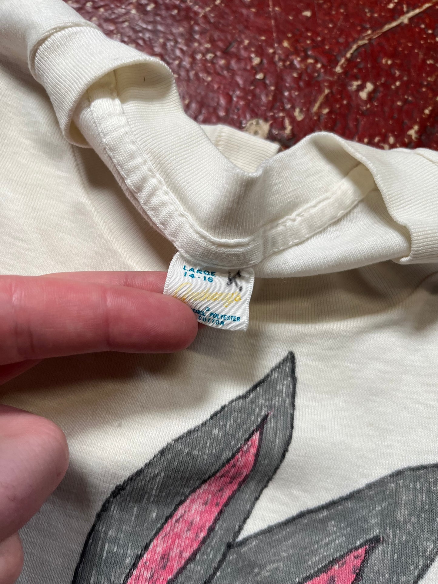70s Hand Drawn Bugs Bunny Tee
