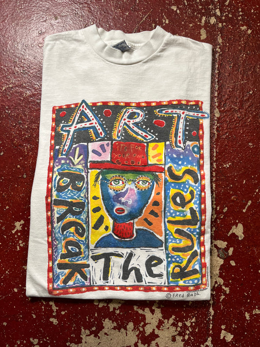 90s Fred Babb “Break The Rules” Tee