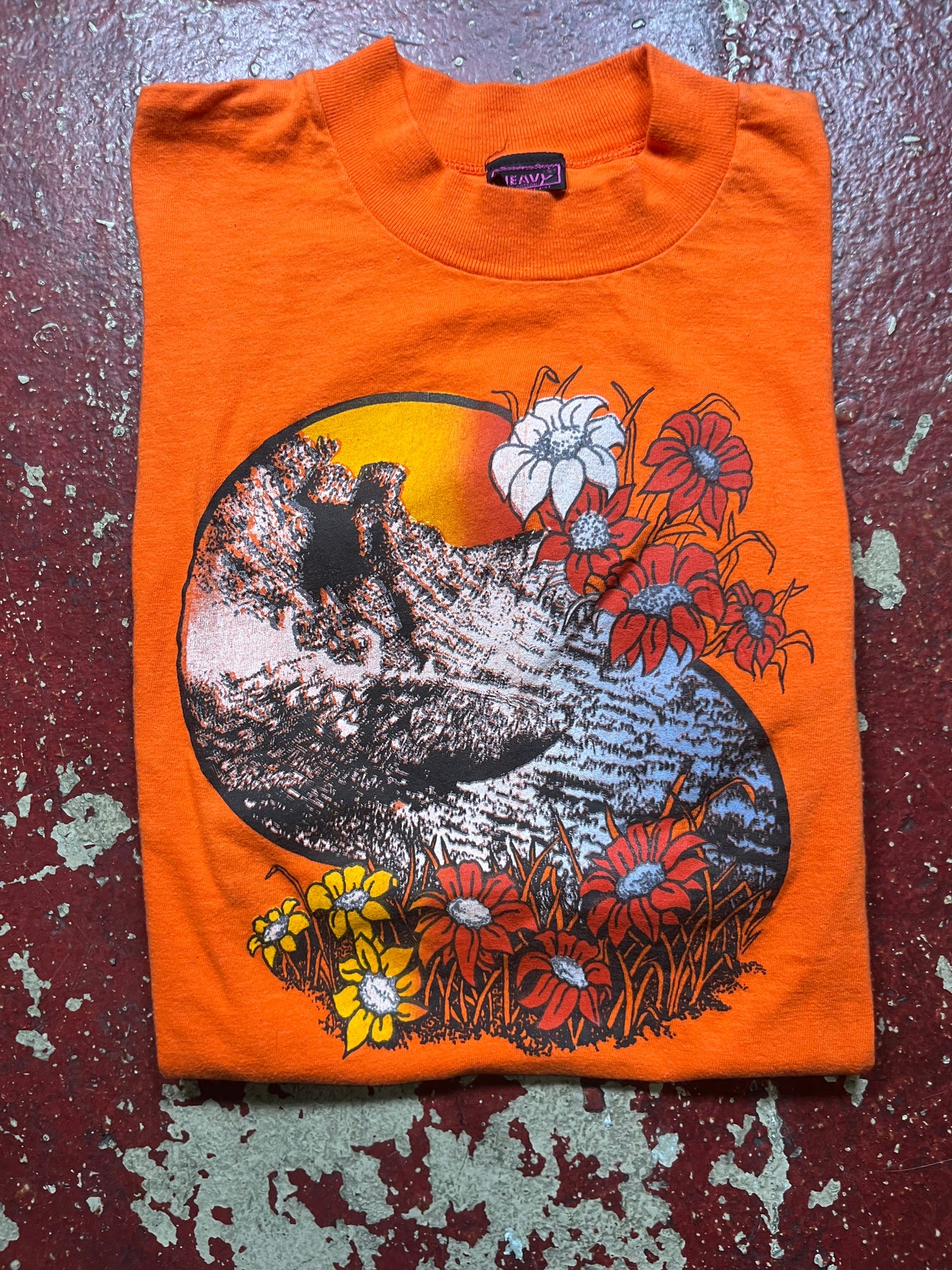 70s Heavy Hawaiian Surf Tee