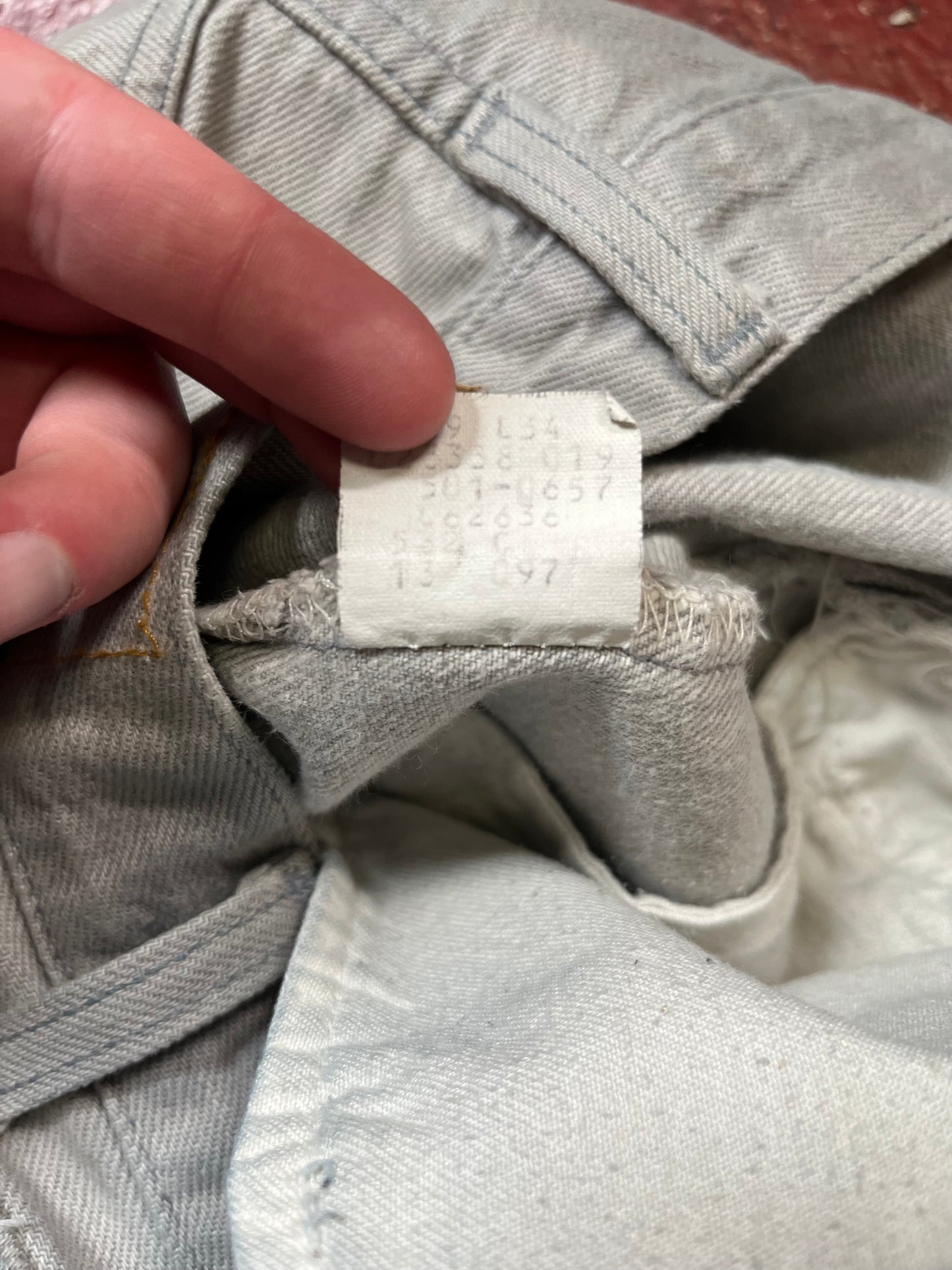 80s Levi’s Grey Jeans