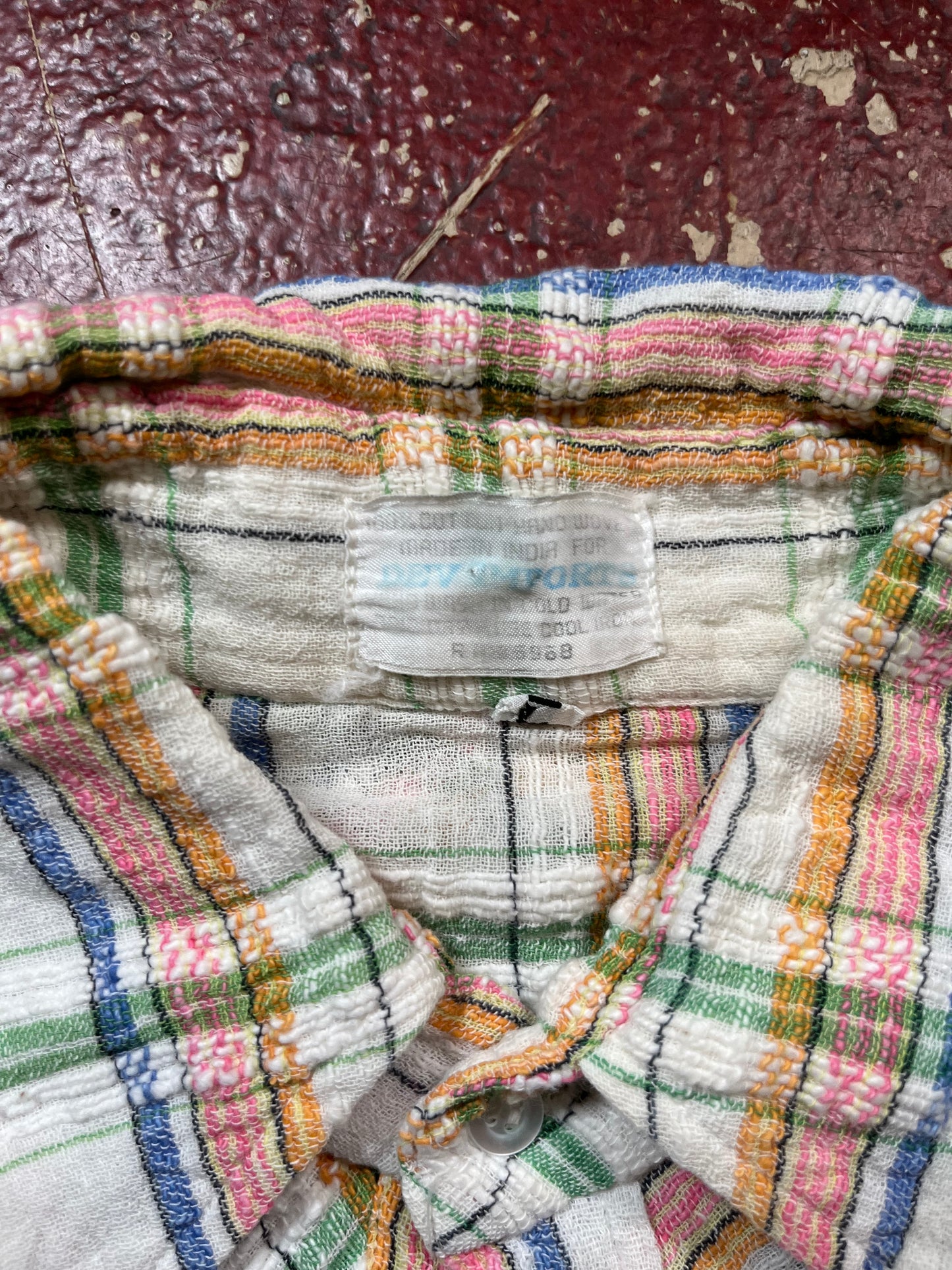 60s/70s Devimport Sawtooth Button Up