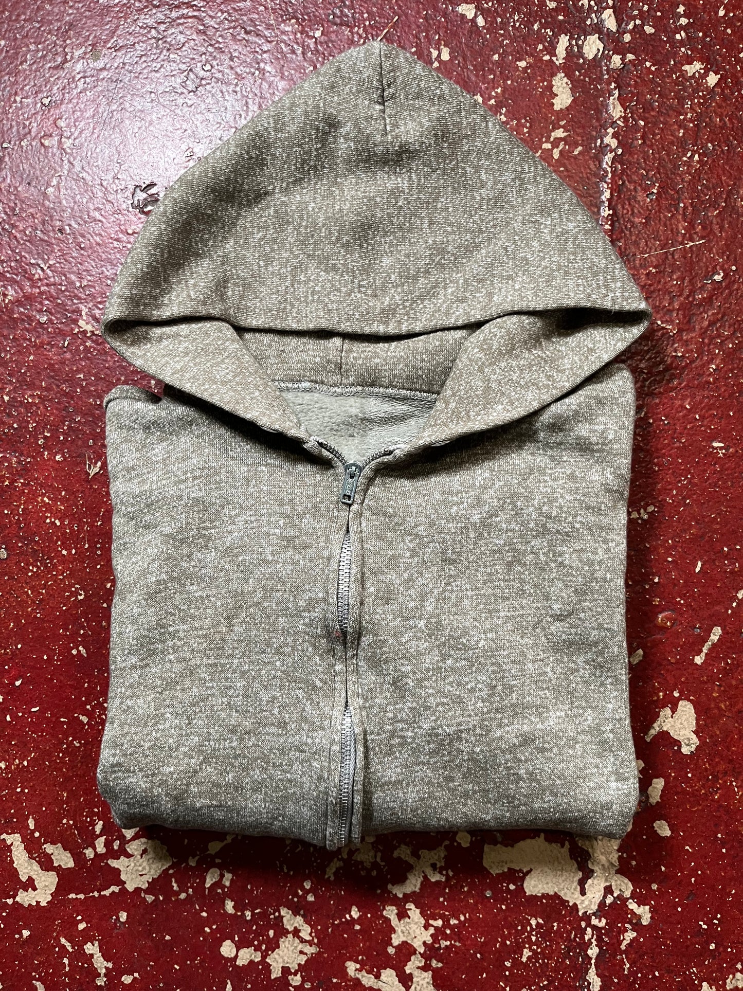 70s/80s Brown Zip Up Hoodie