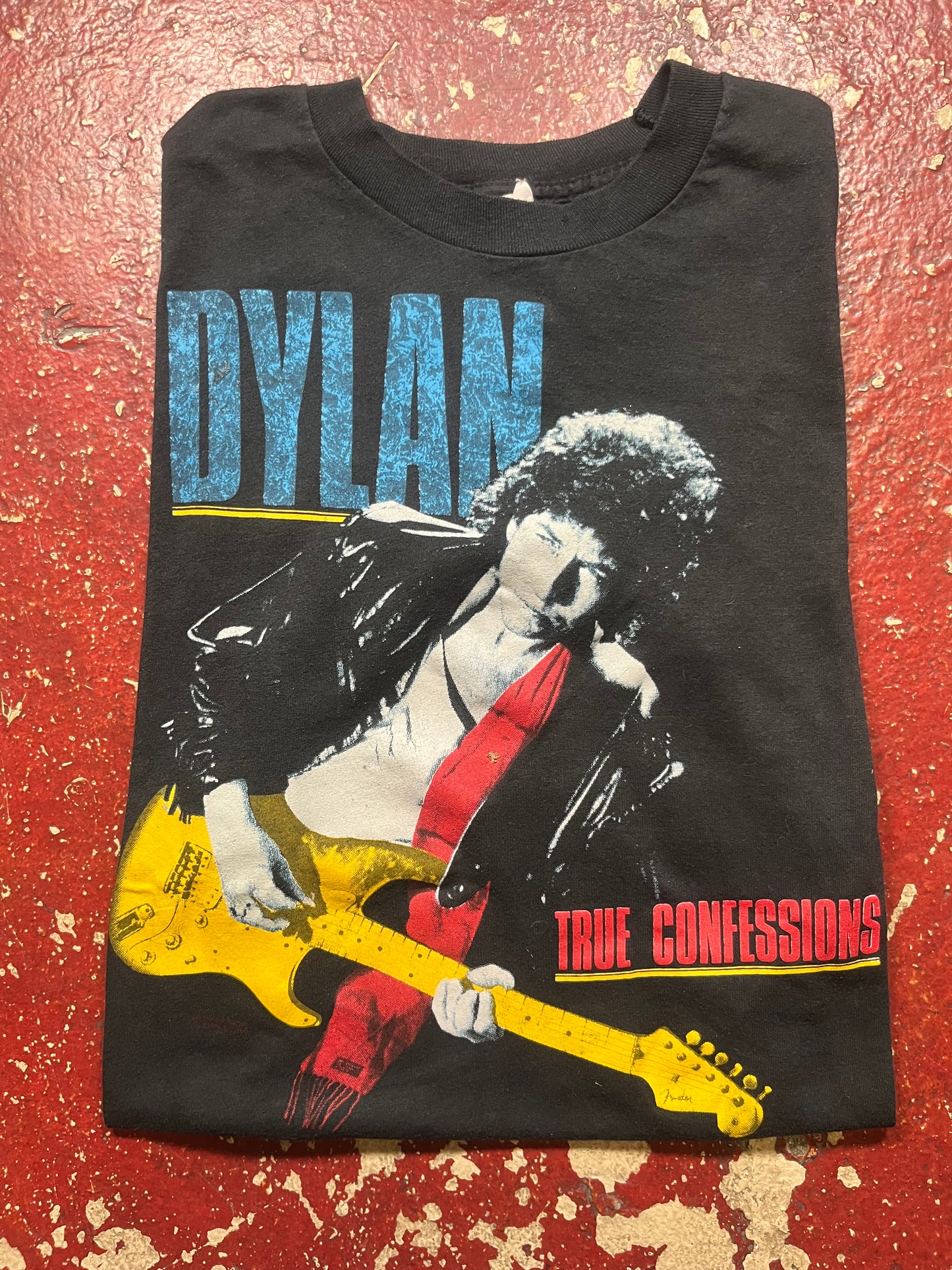 1986 Bob Dylan “True Confessions” Tee