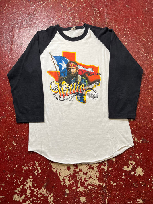 1984 Willie Nelson Quarter Sleeve Shirt