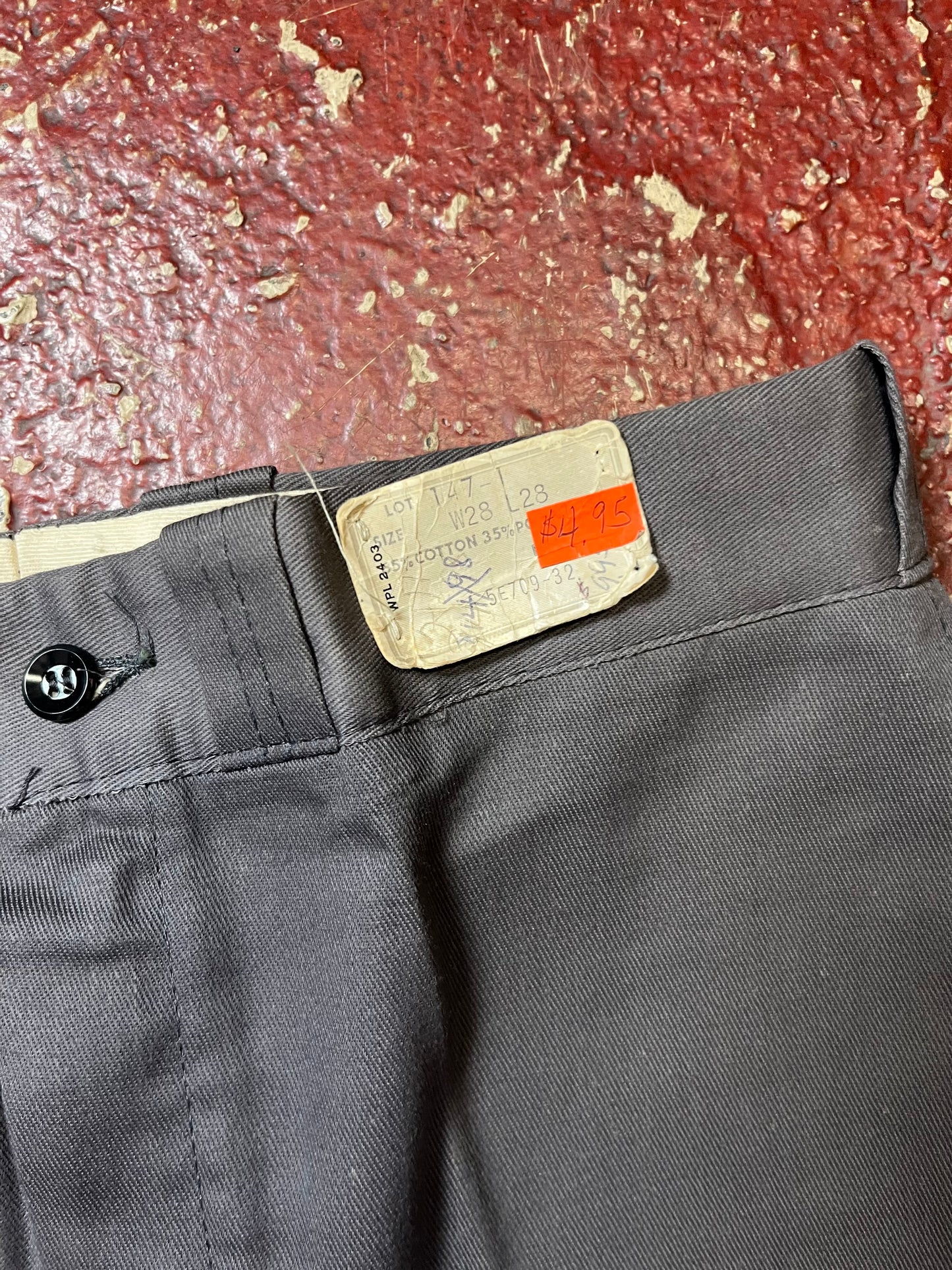 50s DS Boat Sail Cloth Pants