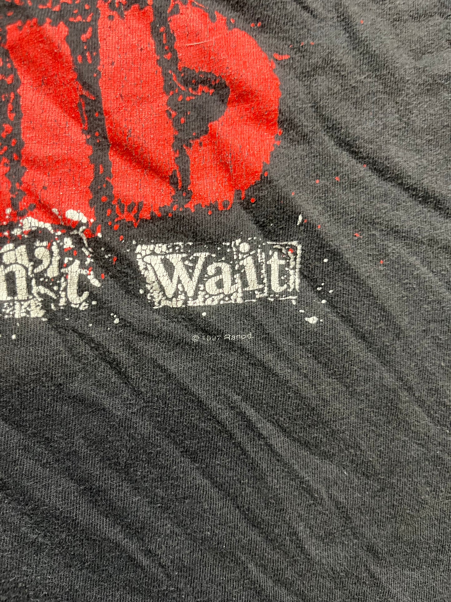 1997 Rancid “Life Won’t Wait” Tee