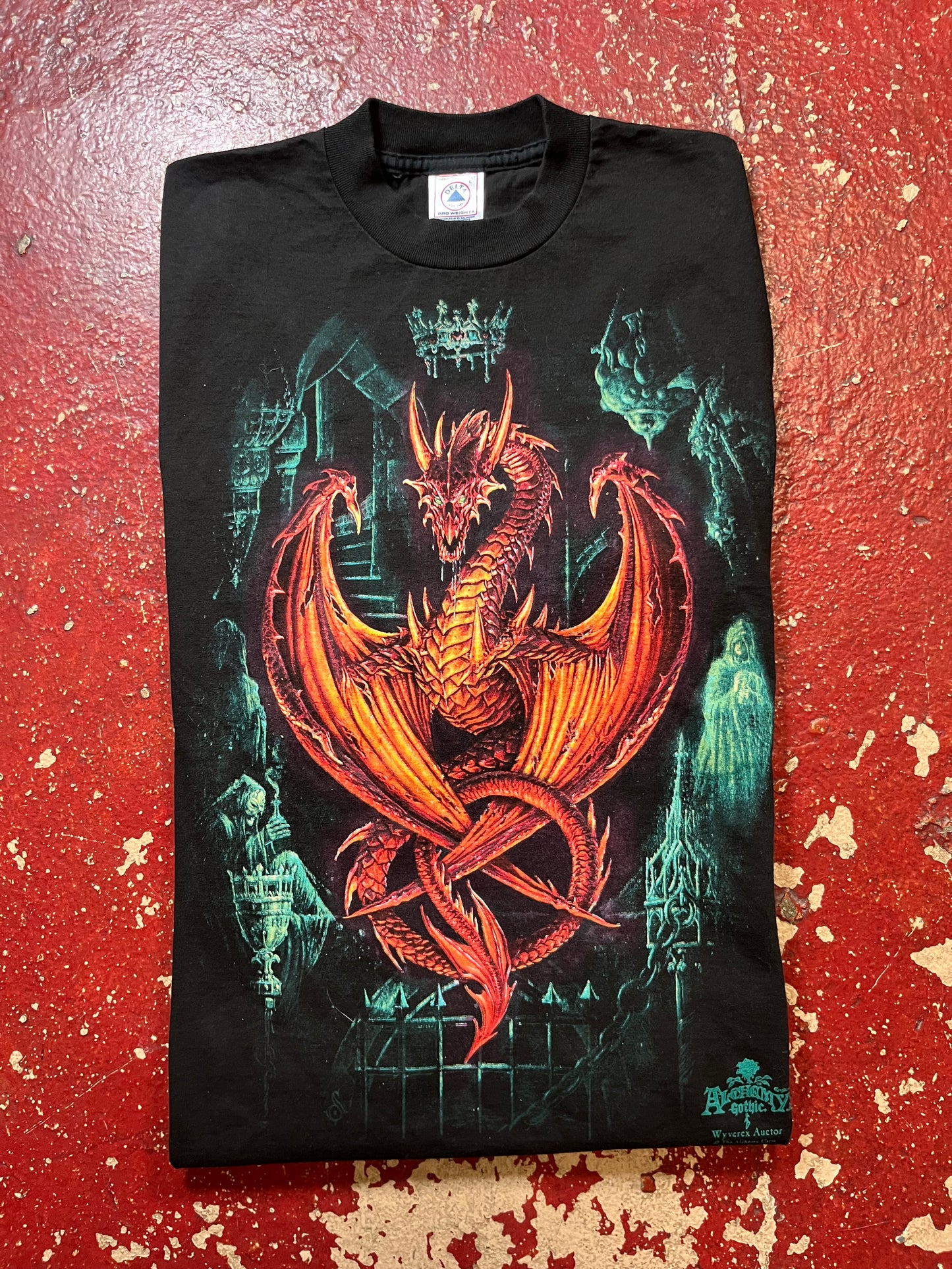 90s Alchemy Gothic Dragon Long Sleeve Shirt