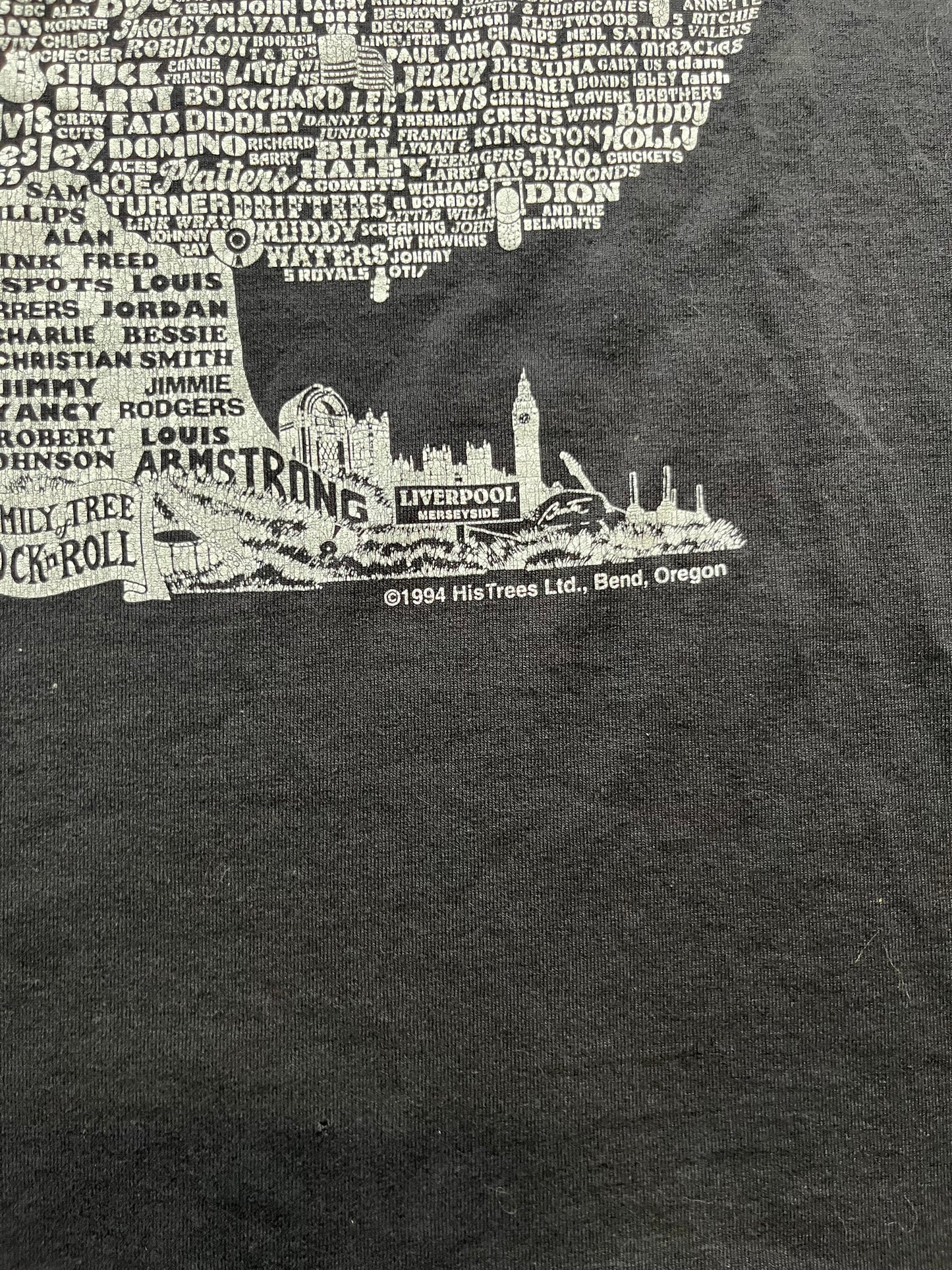 1994 Family Tree Of Rock & Roll Tee