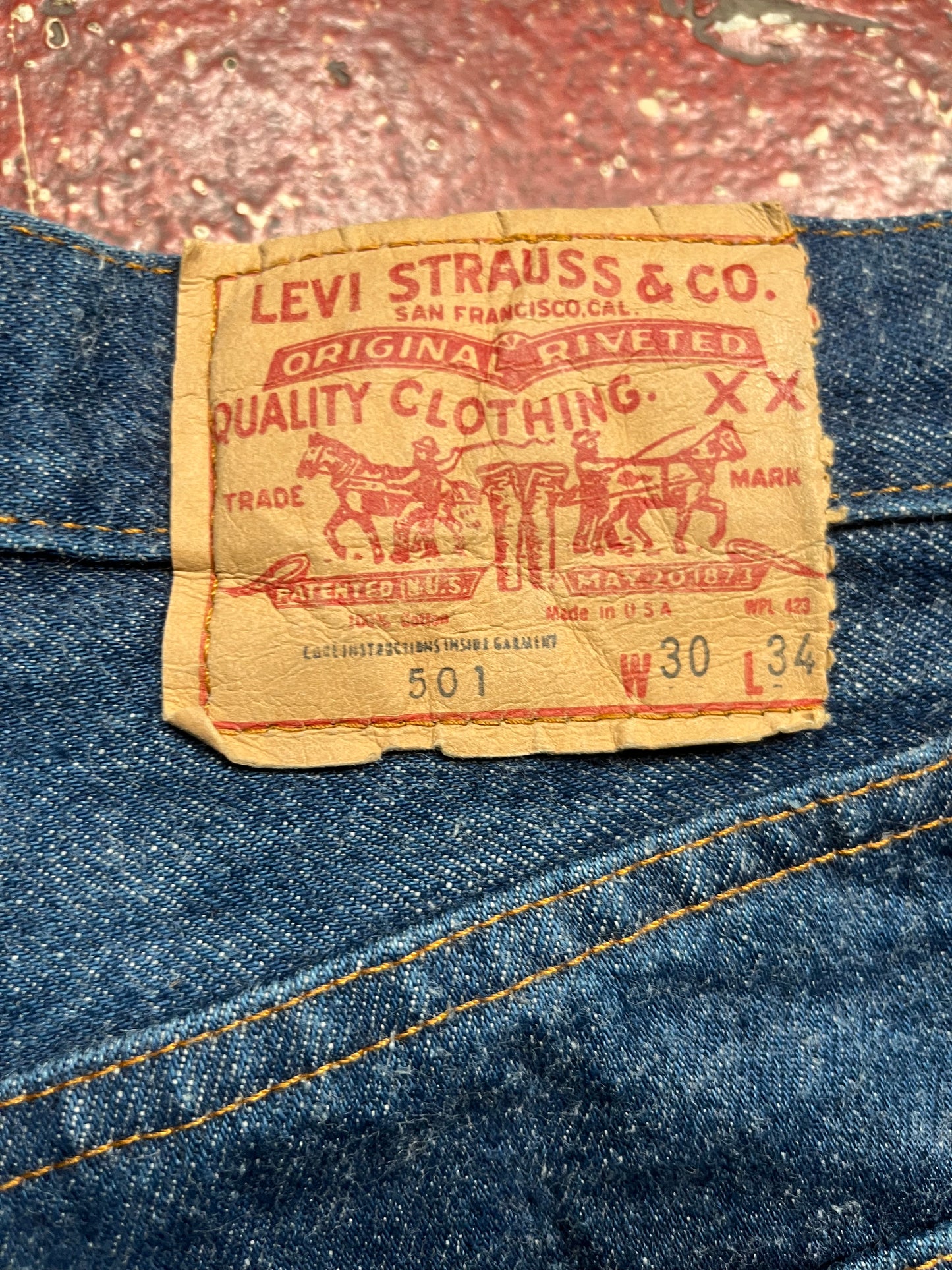 80s Levis 501s Jeans