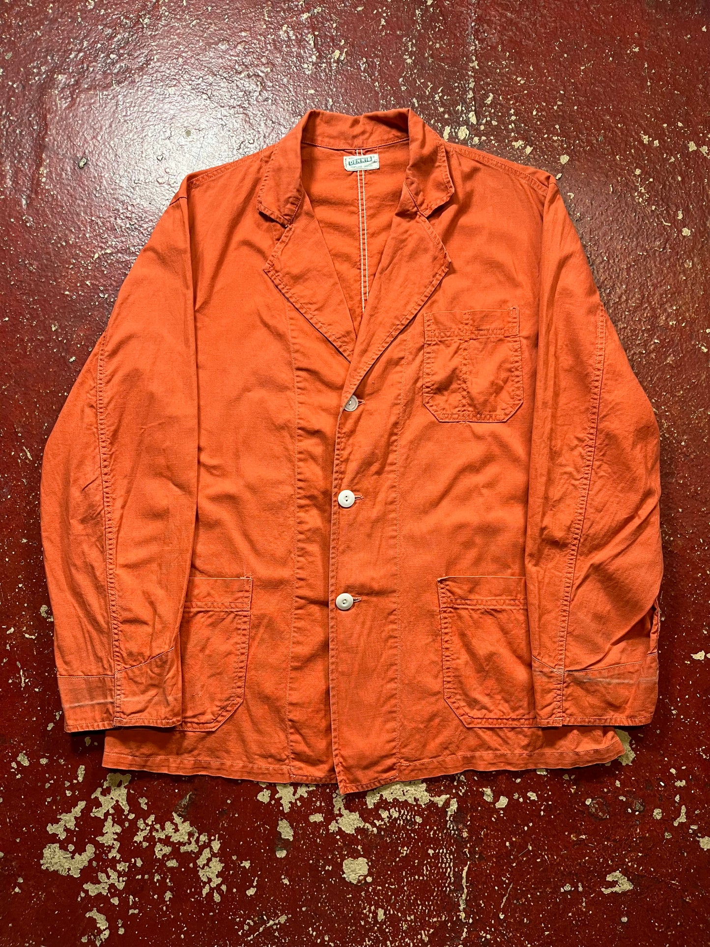 50s Dennis Orange Jacket