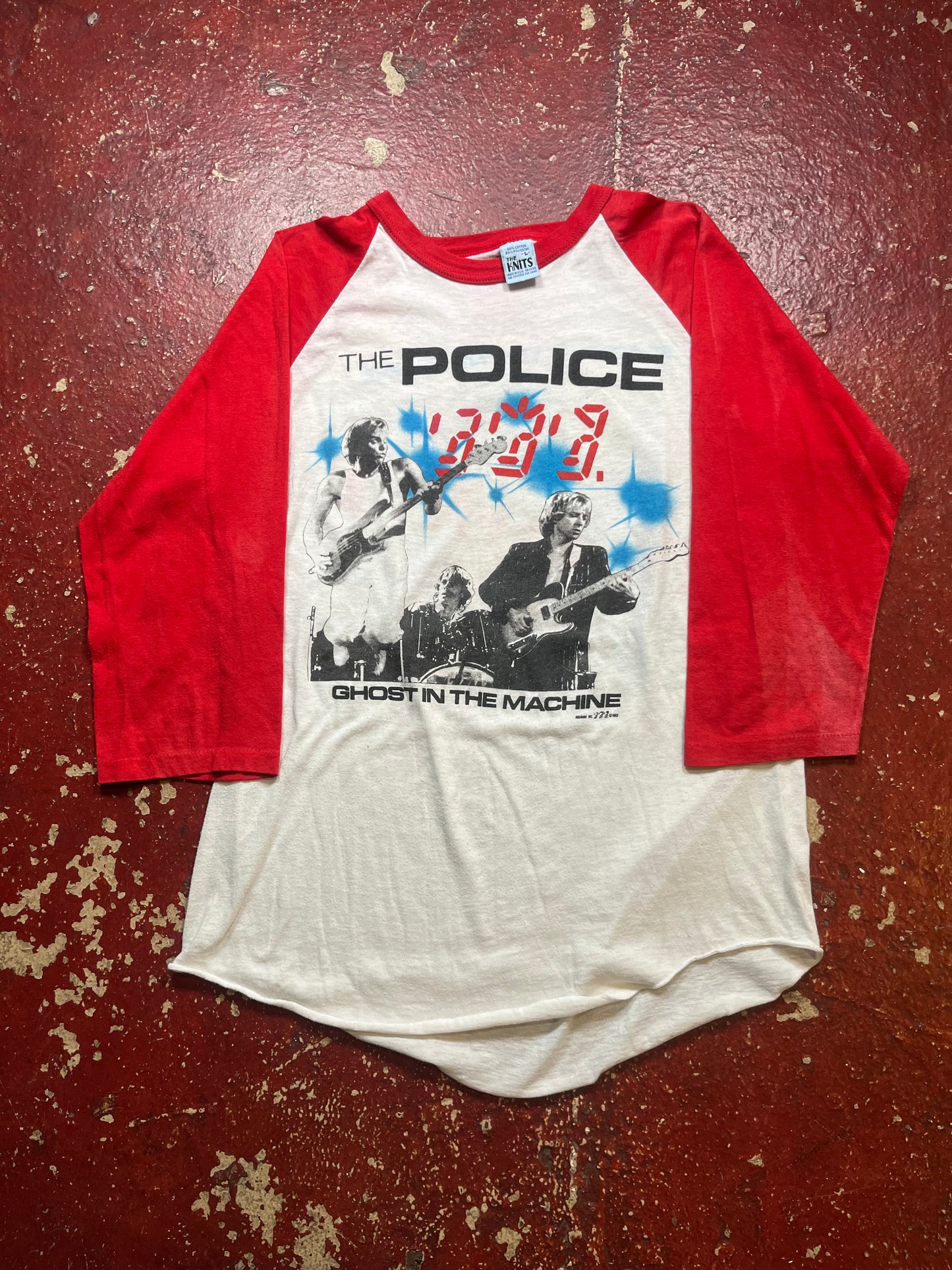 1982 The Police “Ghost In The Machine” Raglan Shirt