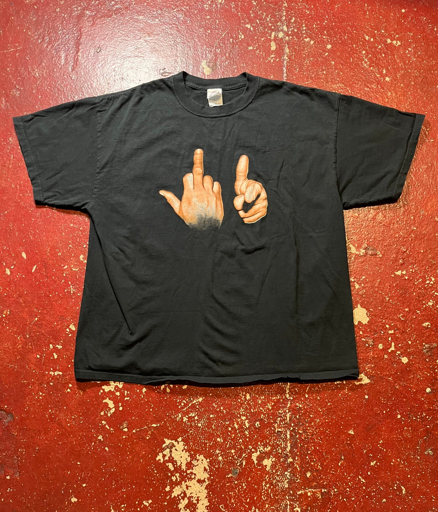 00s Fuck You Sign Language Tee