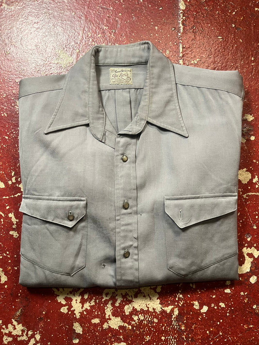 50s Levi’s De Luxe Gabardine Long Sleeve Shirt