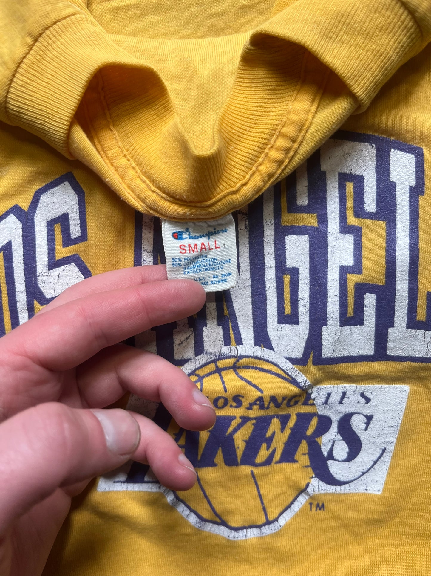 80s Champion Los Angeles Lakers Tee