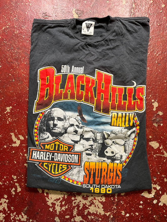 1990 Harley Davidson “Black Hills Rally” Tee