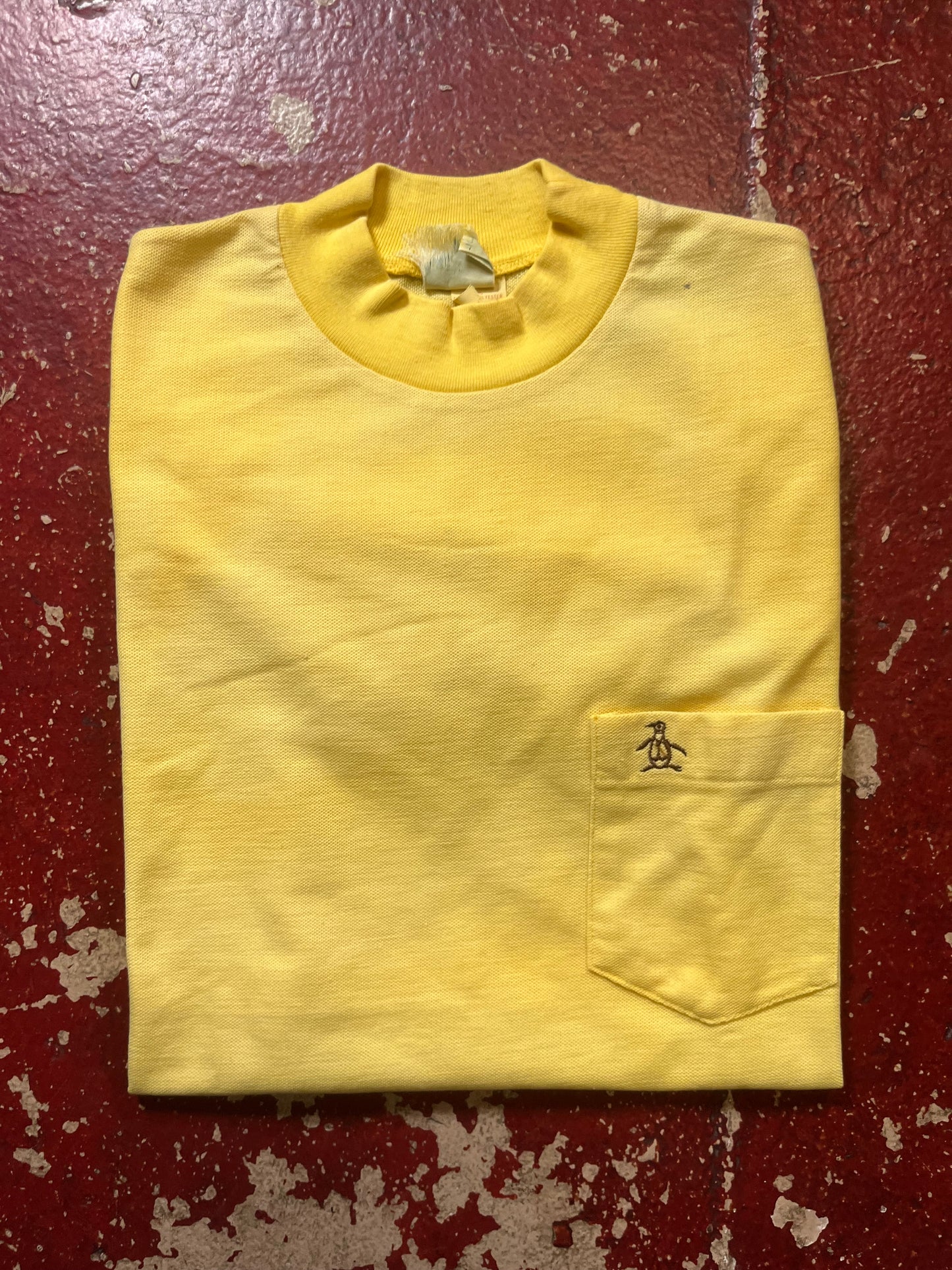 70s/80s Grand Slam Yellow Tee