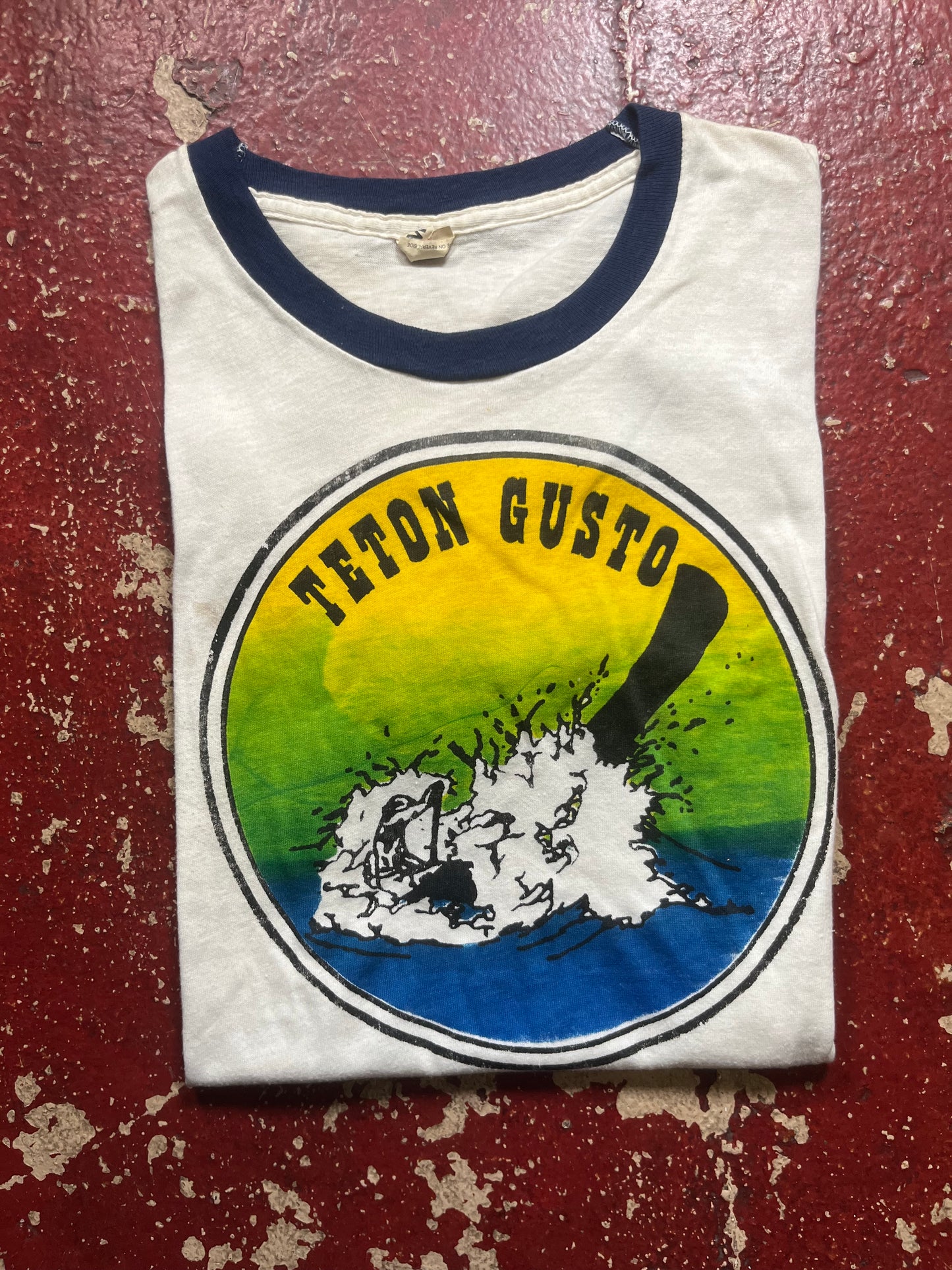 70s/80s Teton Gusto Ringer Tee