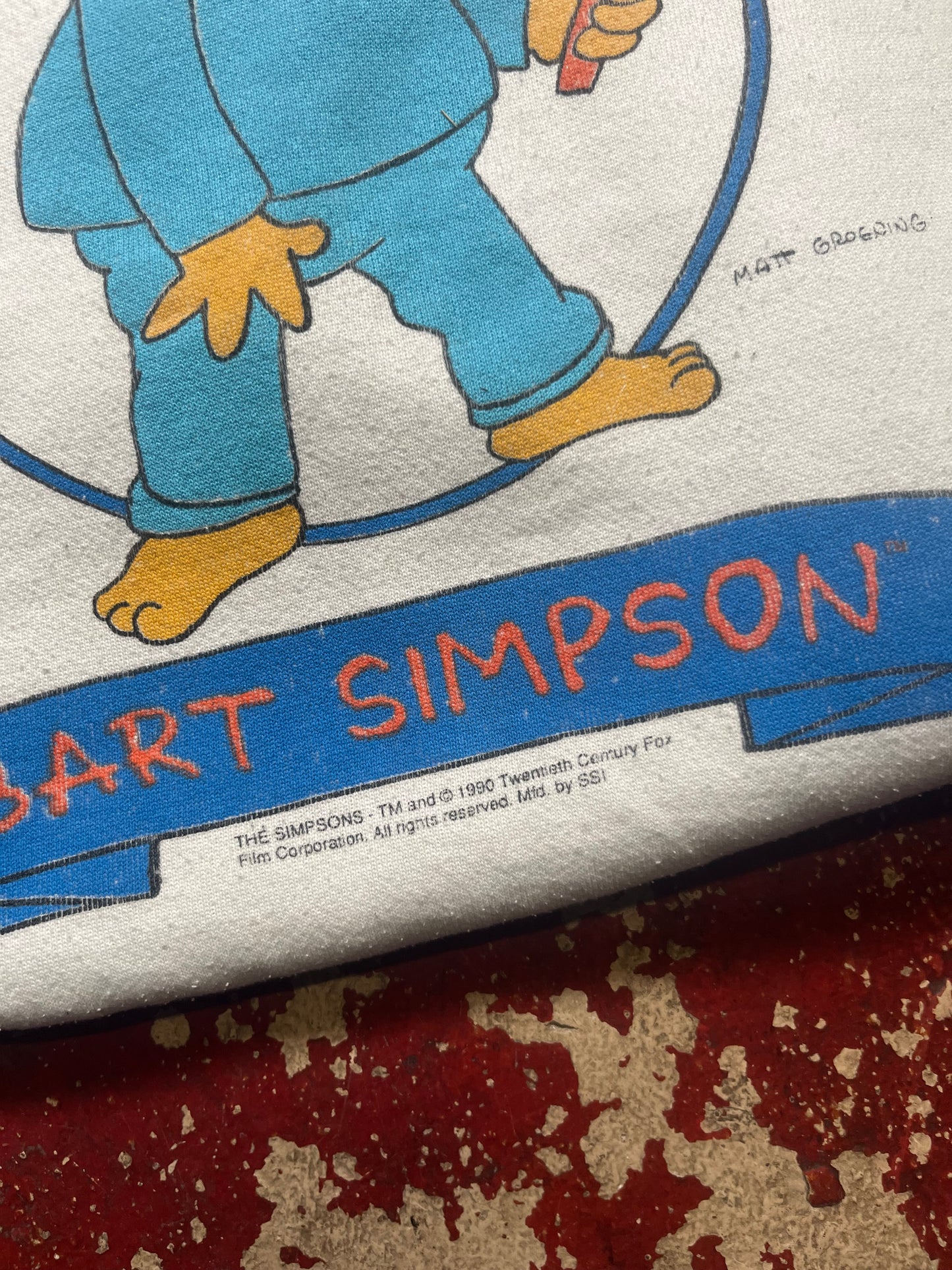 1990 Bart Simpson “Gross Man” Crewneck