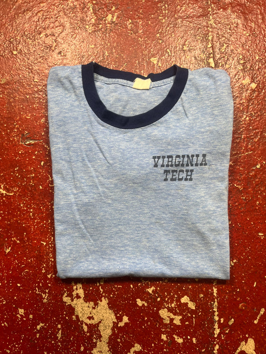70s/80s Virginia Tech Ringer Tee
