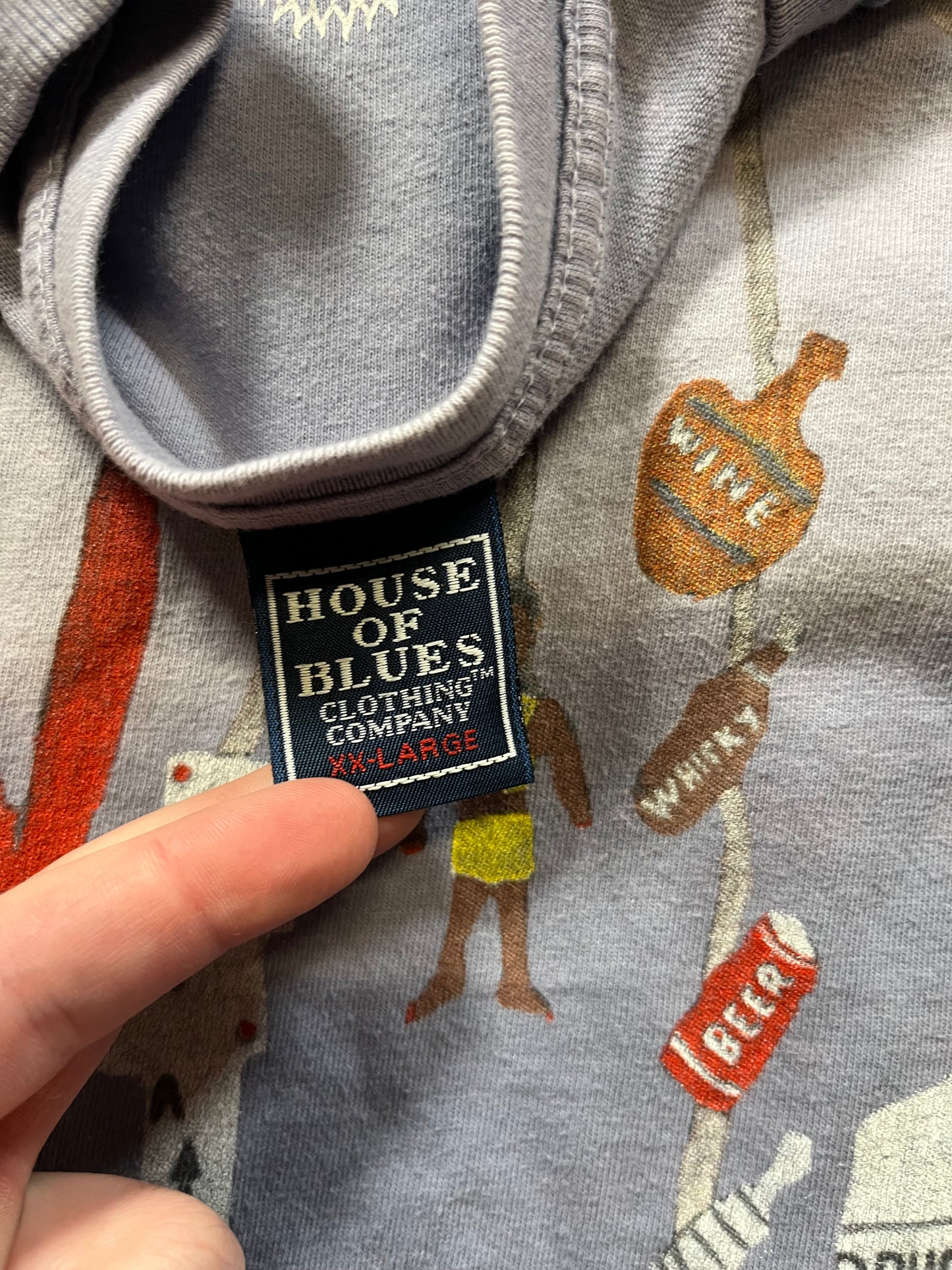90s House Of Blues “Devil Fishing” Tee