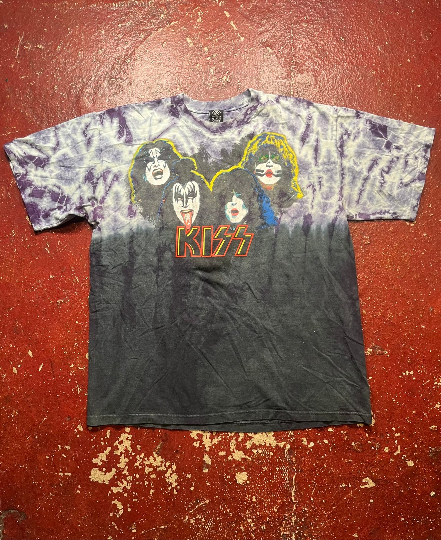 90s Kiss Tye Dye Tee