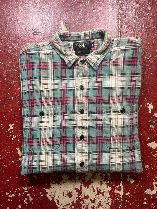 90s Double RL Cotton Flannel