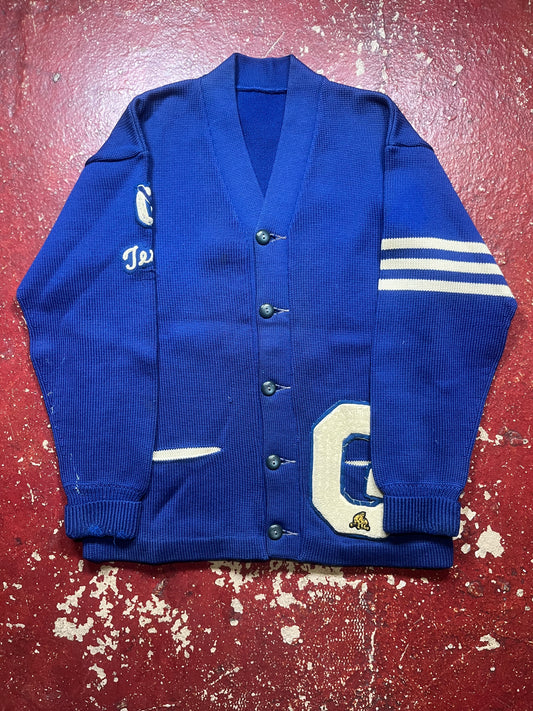 50s/60s “G” Wool Cardigan