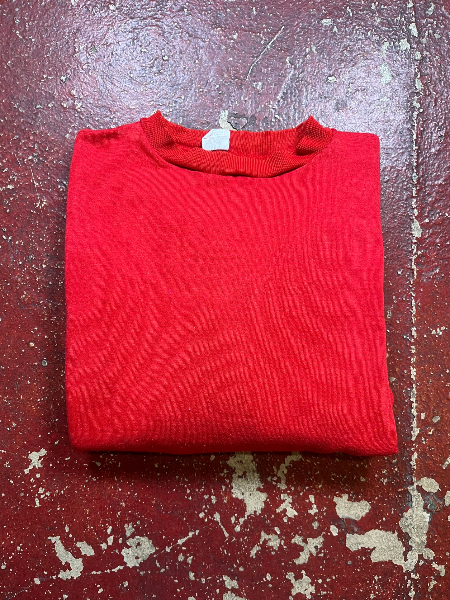 70s Red Russell Sweater