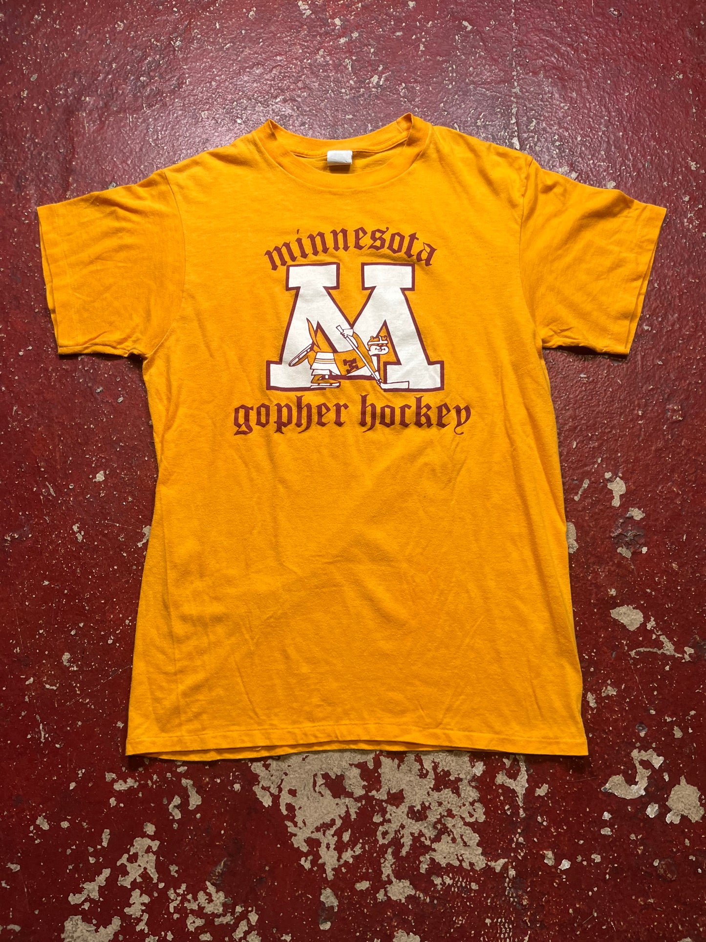 70s/80s Minnesota Hockey Tee