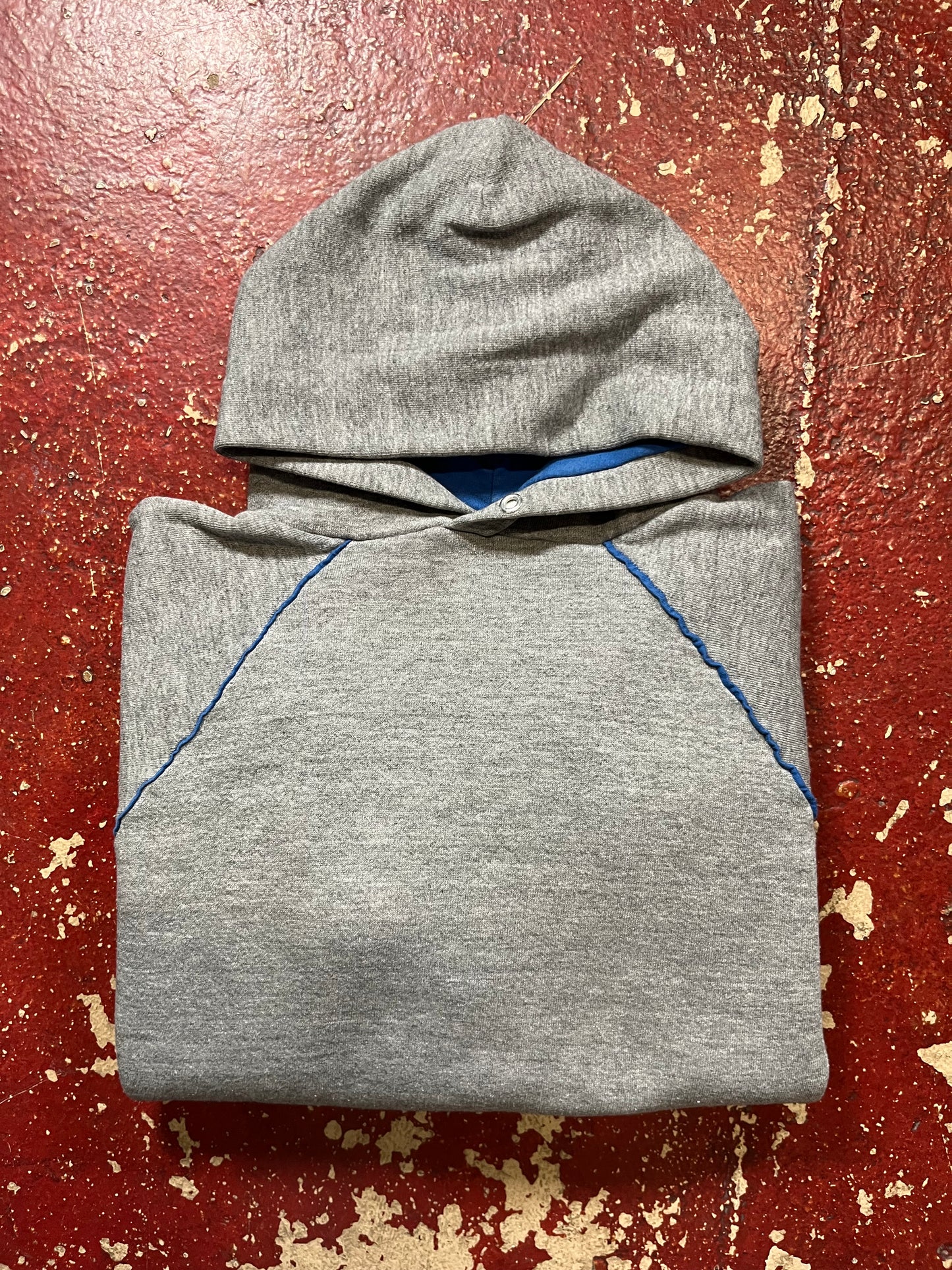 70s/80s Sportswear Grey Hoodie