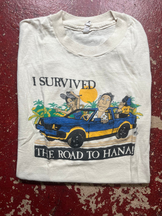 80s Survived The Road To Hana Tee