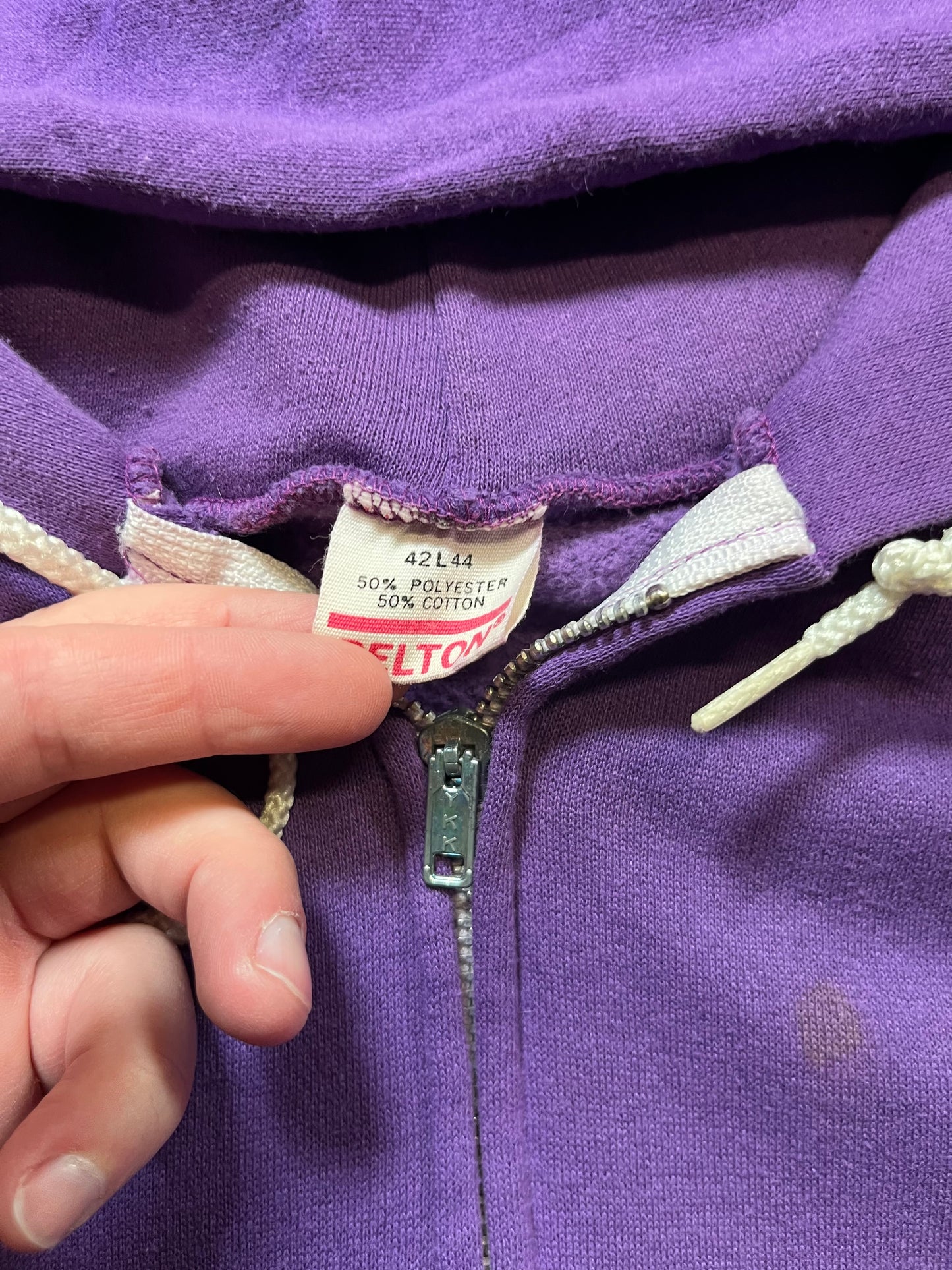 70s/80s Huntington Beach Zip Up Hoodie