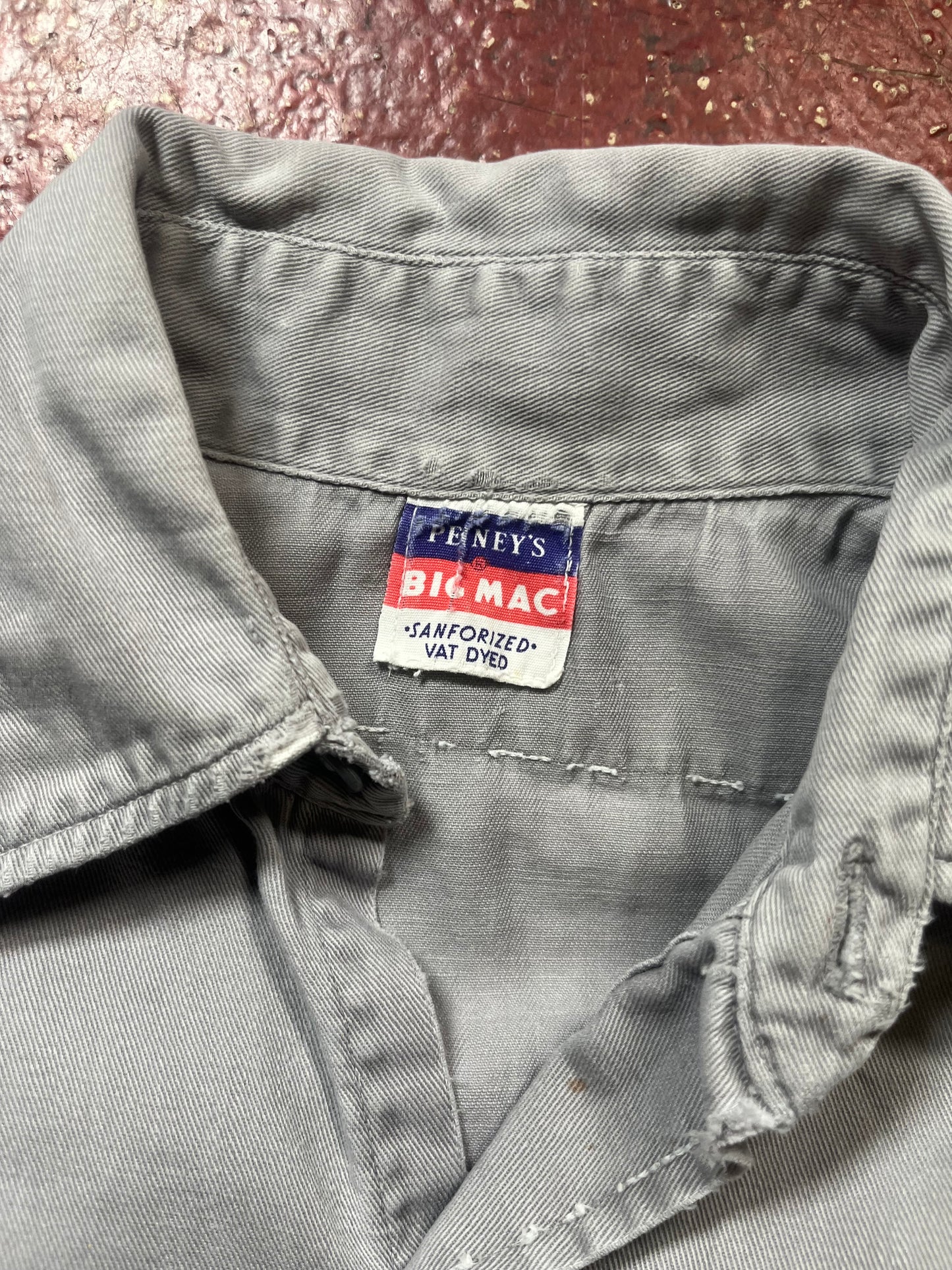 50s Pennys Big Mac Grey Work Shirt