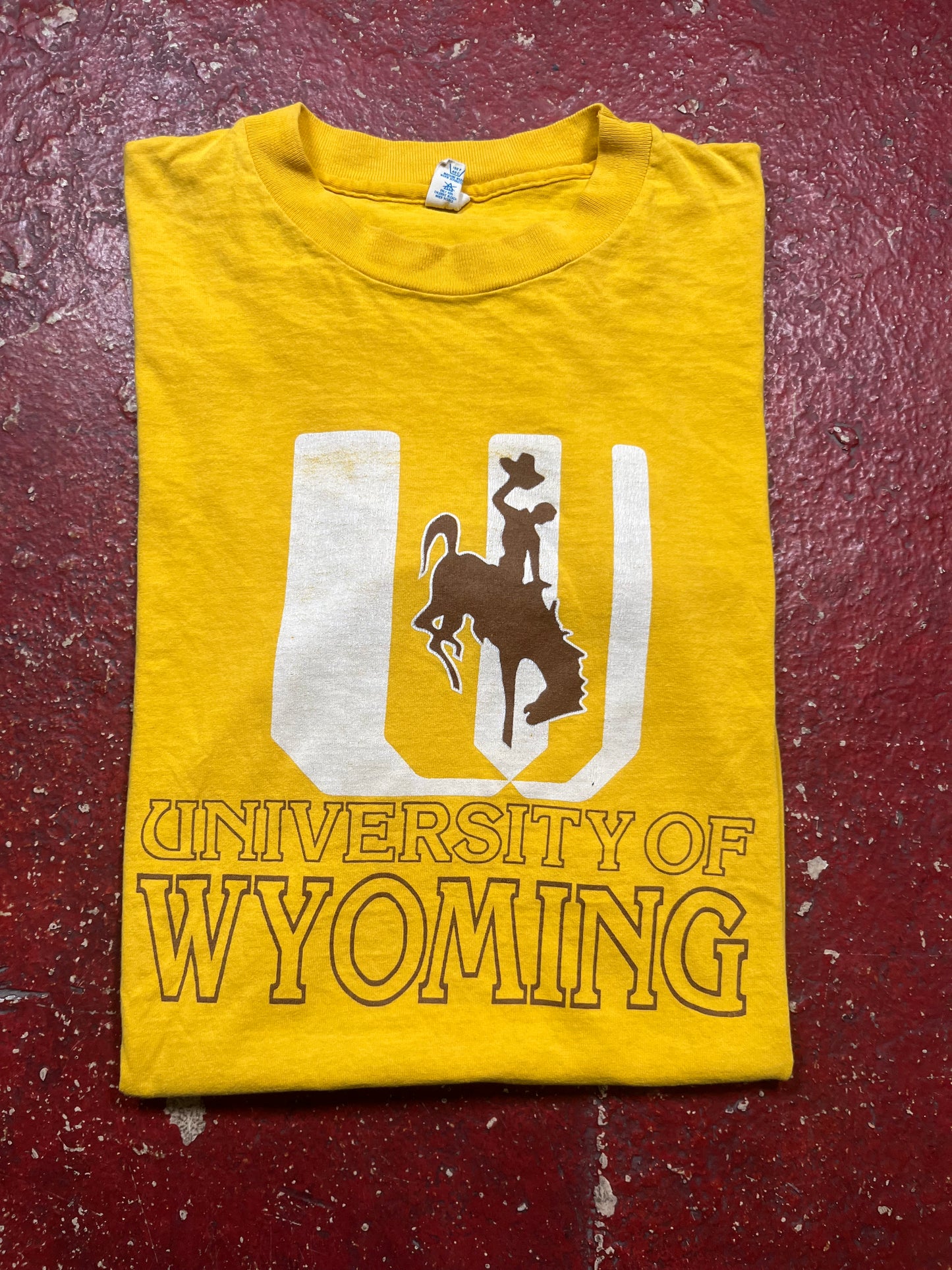 80s Champion University Of Wyoming Tee