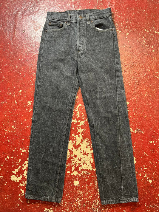 80s Levi’s 501s Black Jeans