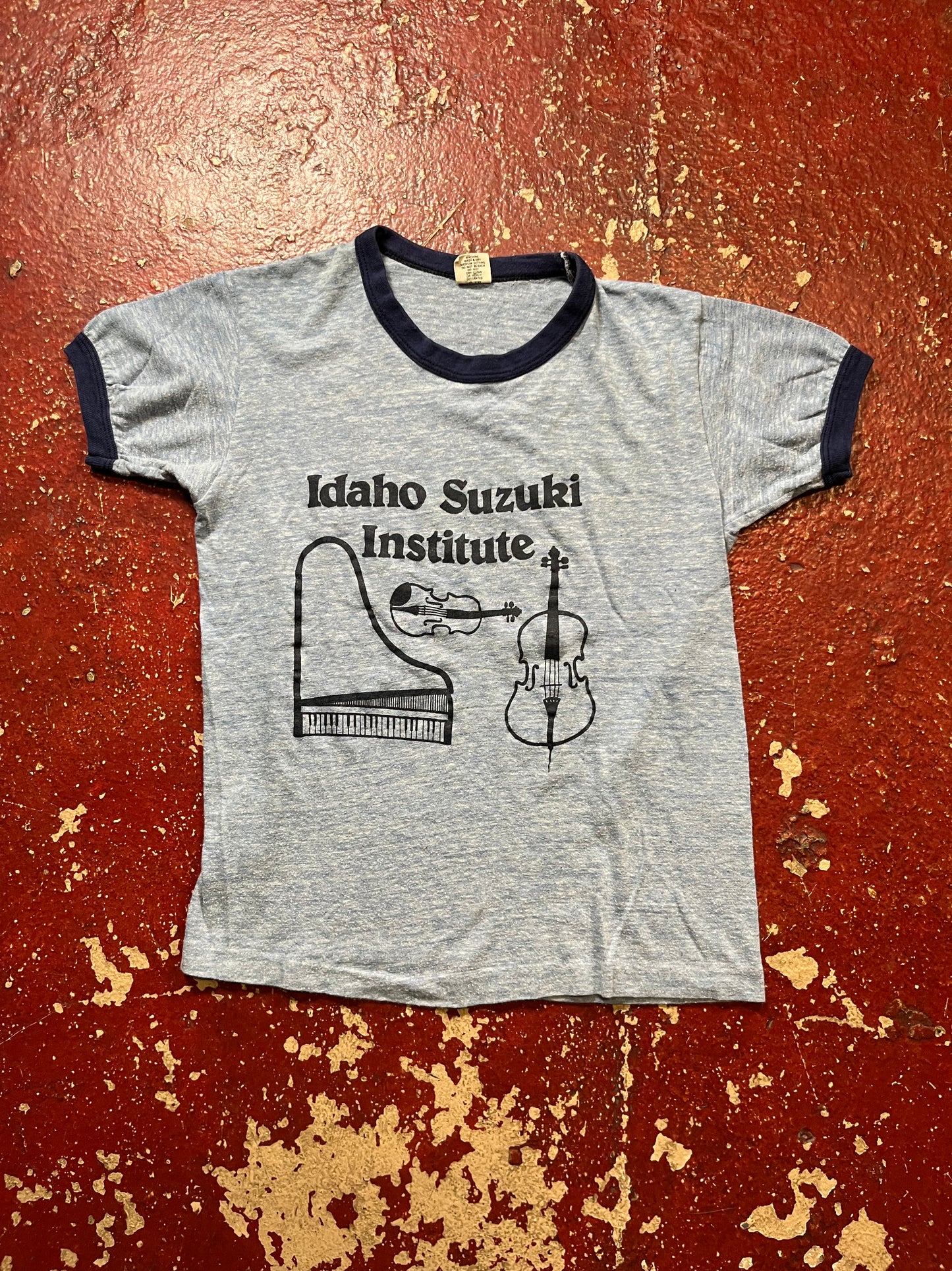 70s Idaho Suzuki Institute Ringer Tee
