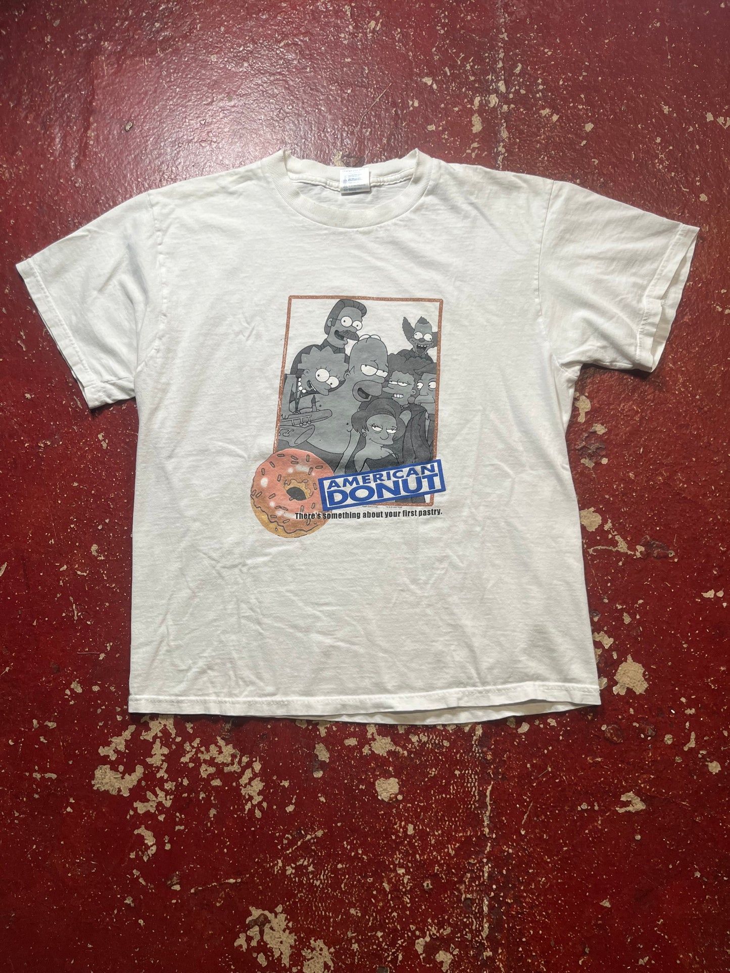 2001 The Simpsons “American Donut” Tee