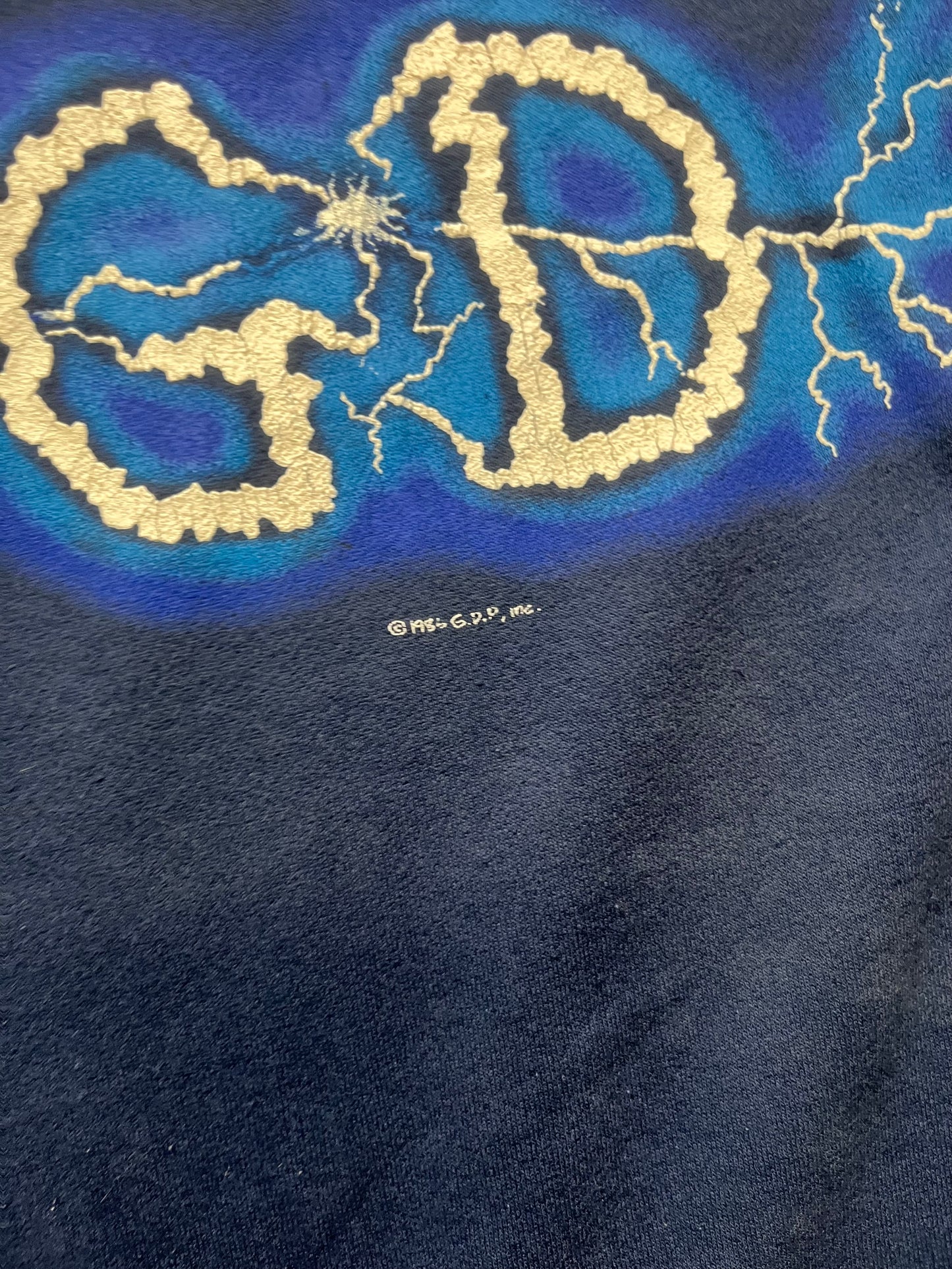 1986 Grateful Dead Lighting Bolts Crewneck