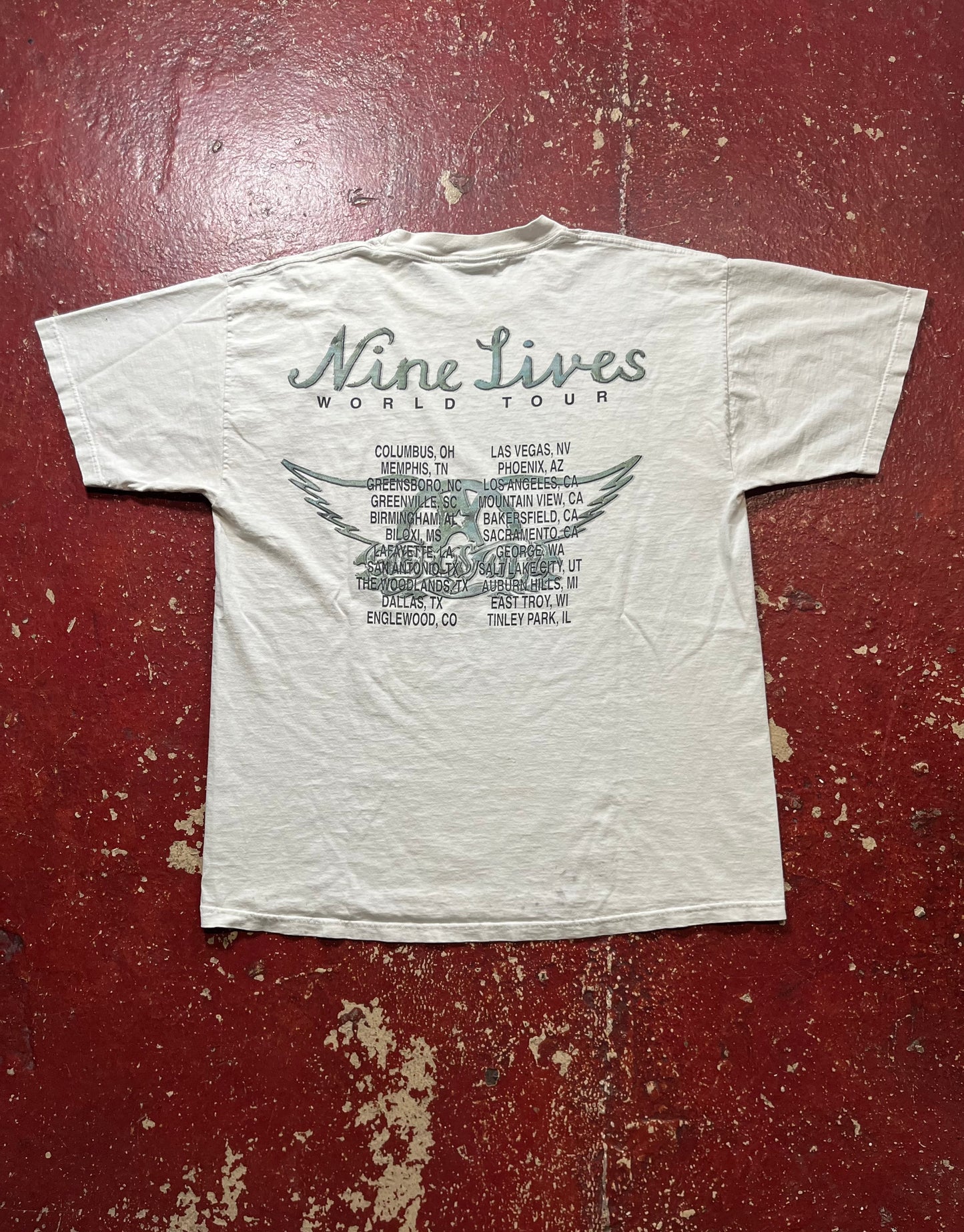1997 Aerosmith “Nine Lives” Tee