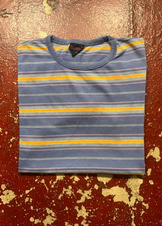 70s/80s Campus Expressions Striped Tee