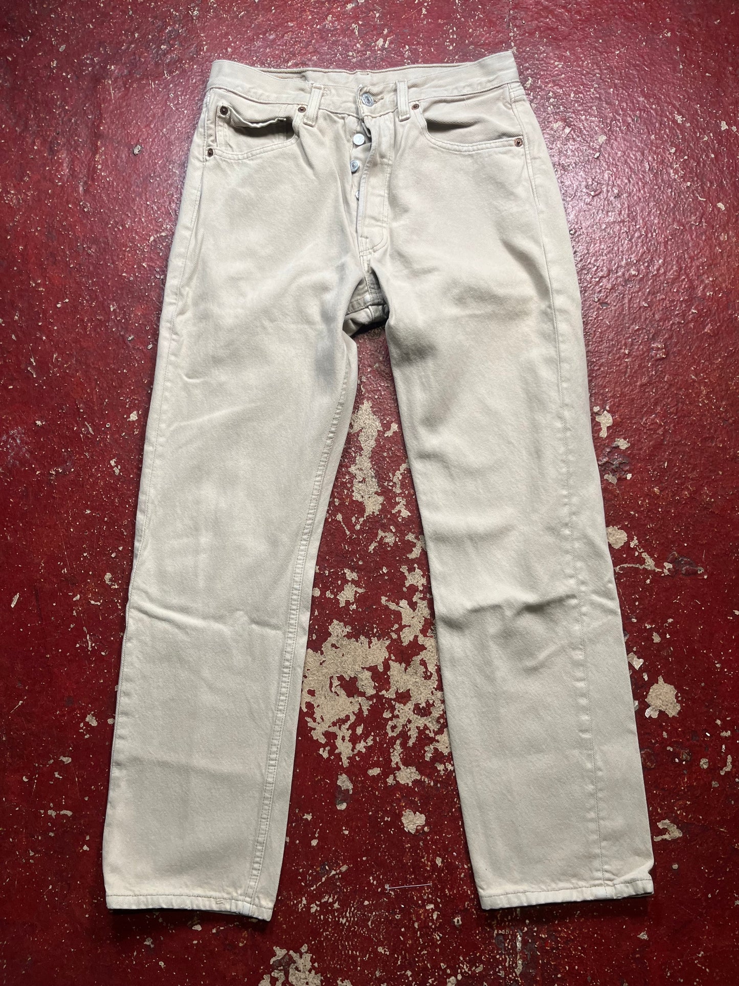 90s Levis 501s Khaki Pants