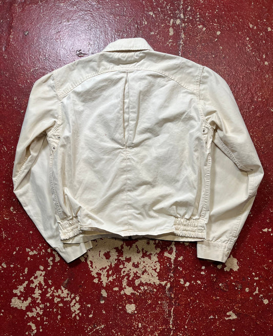 50s Penneys Split Back White Jacket